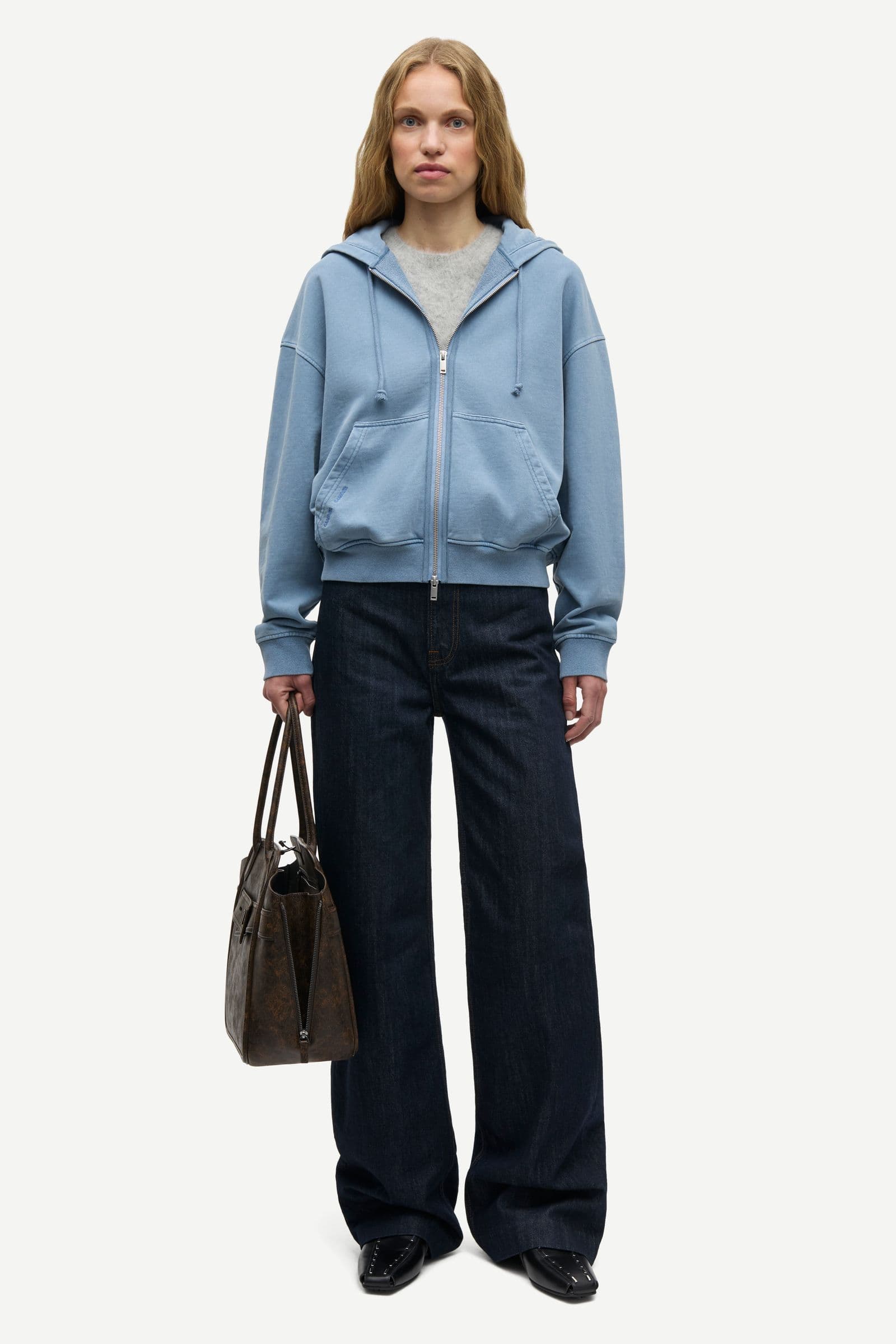 Sava hoodie 15697 Wind Blue Pigment