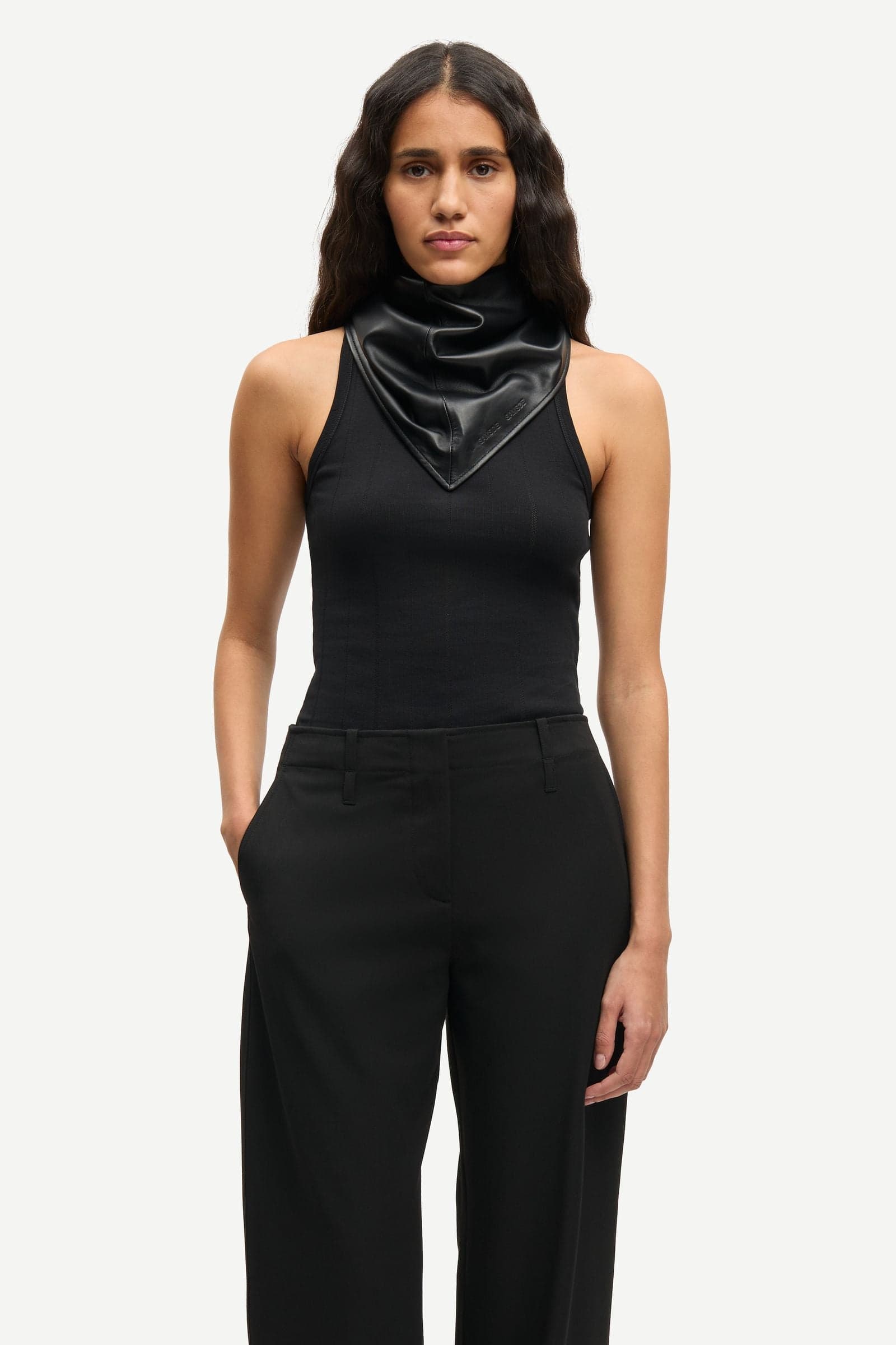 Sajunes tank top 15901 Black