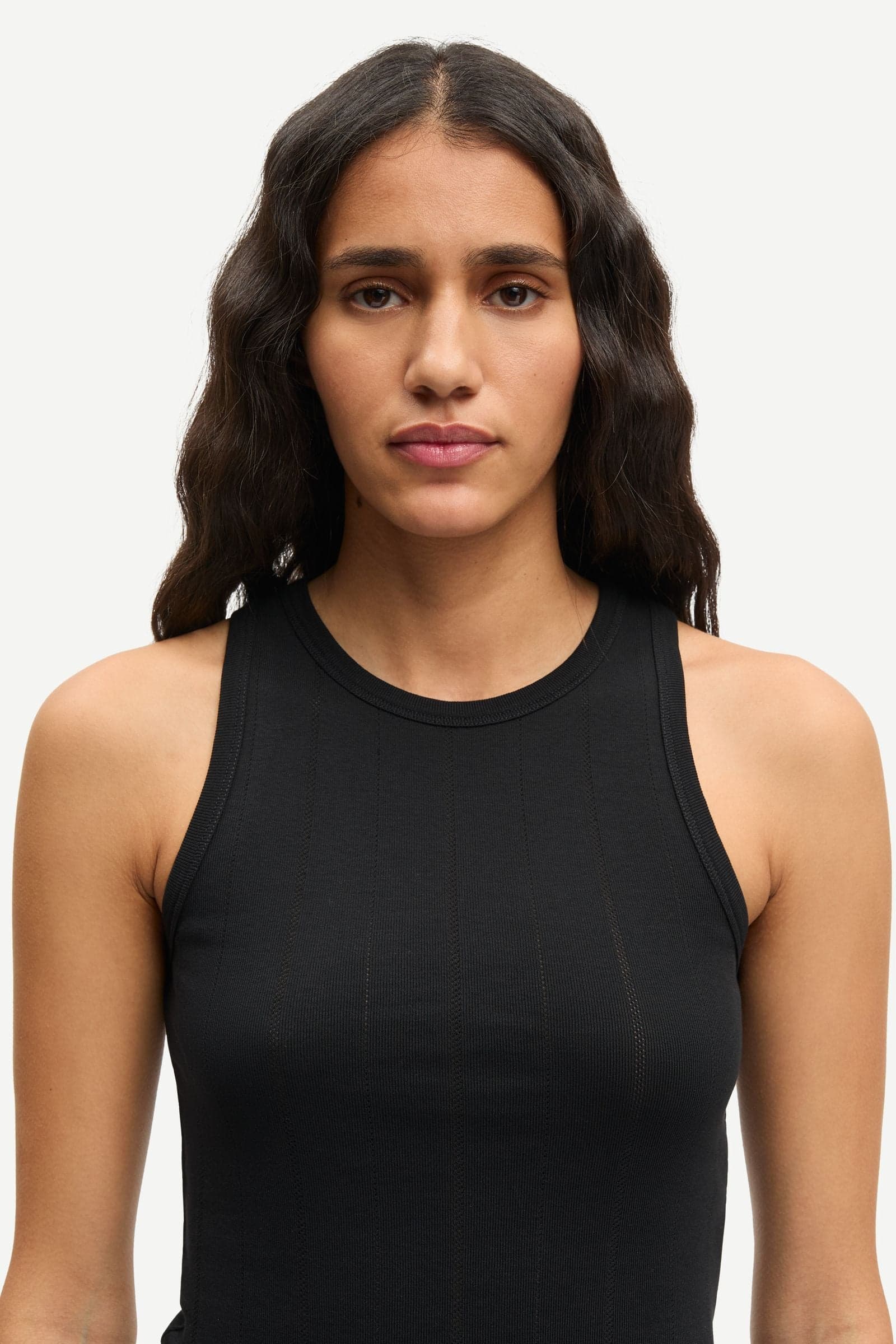 Sajunes tank top 15901 Black