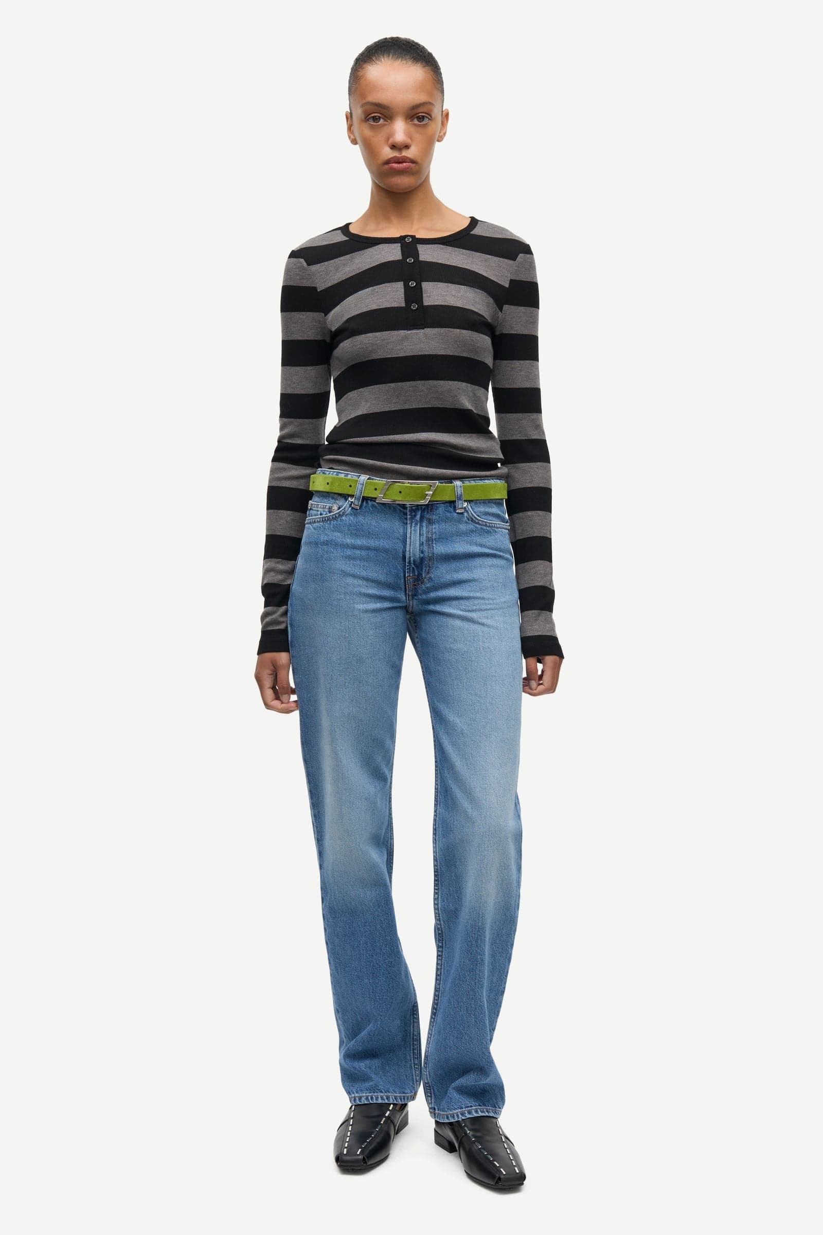 Sadodo ls top 15886 Grey Mel. St.