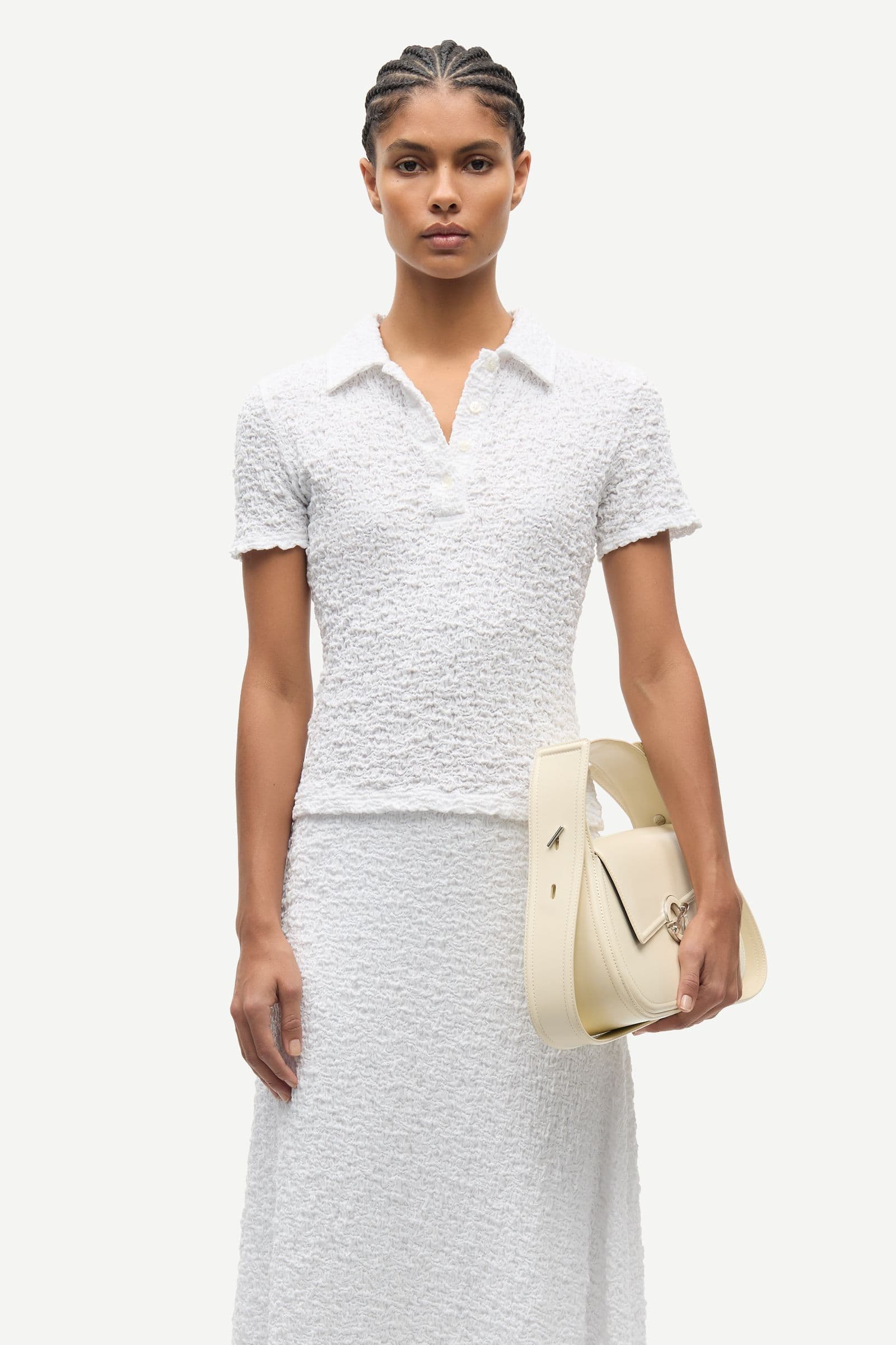 Sadaisy ss polo 14232 White