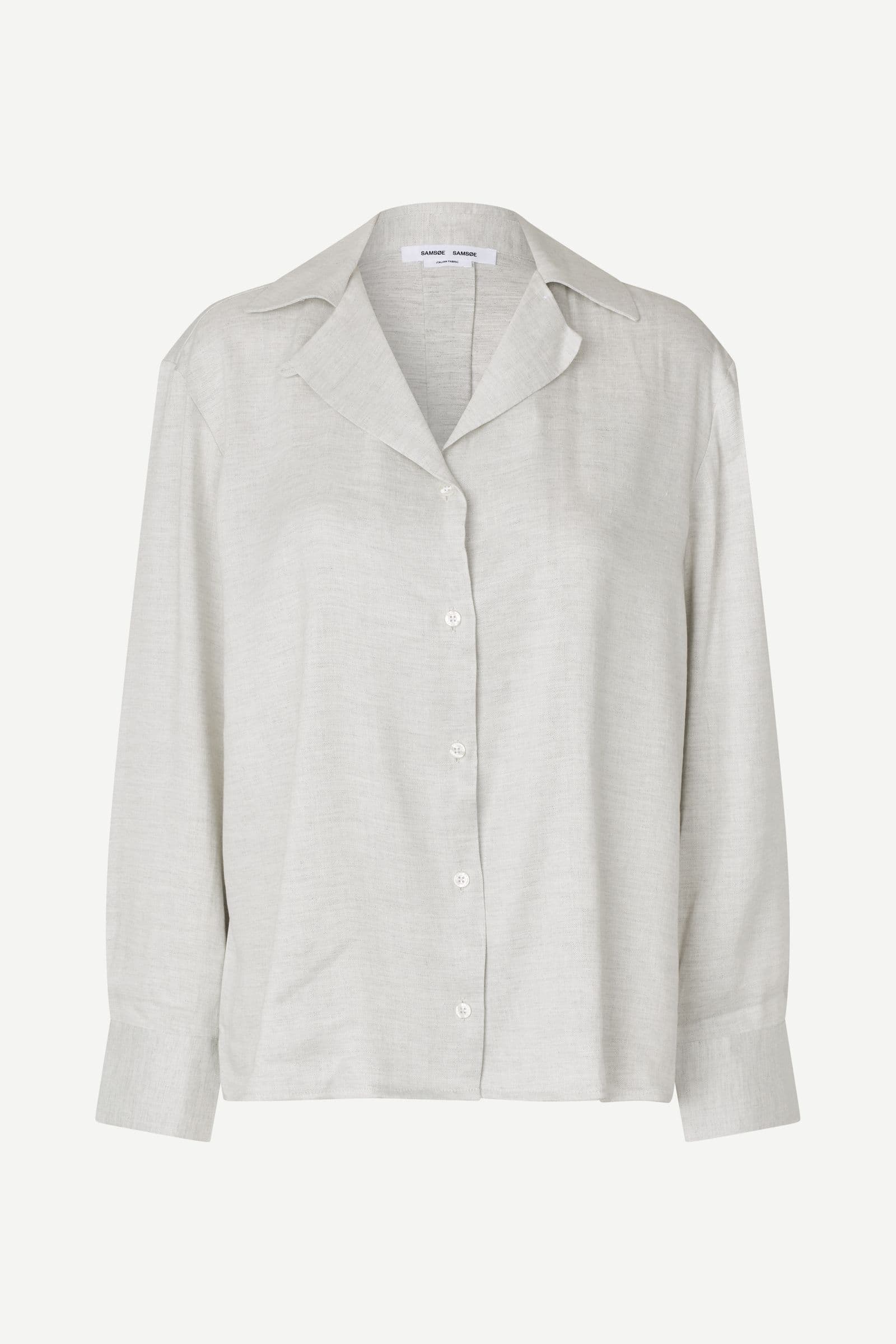 Saiben shirt 15931 Light Grey Mel.