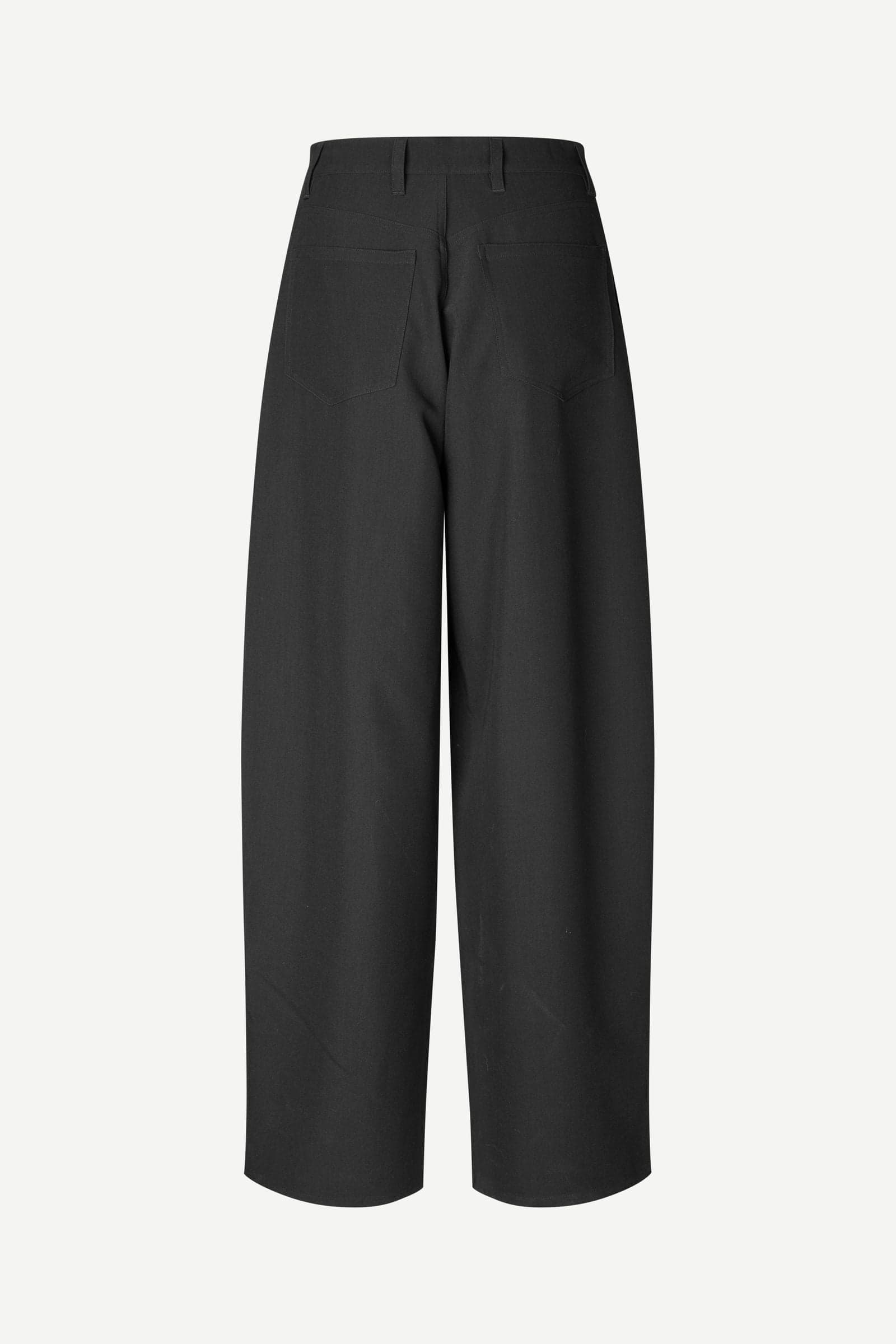 Saharper pleat trousers 15790 Black