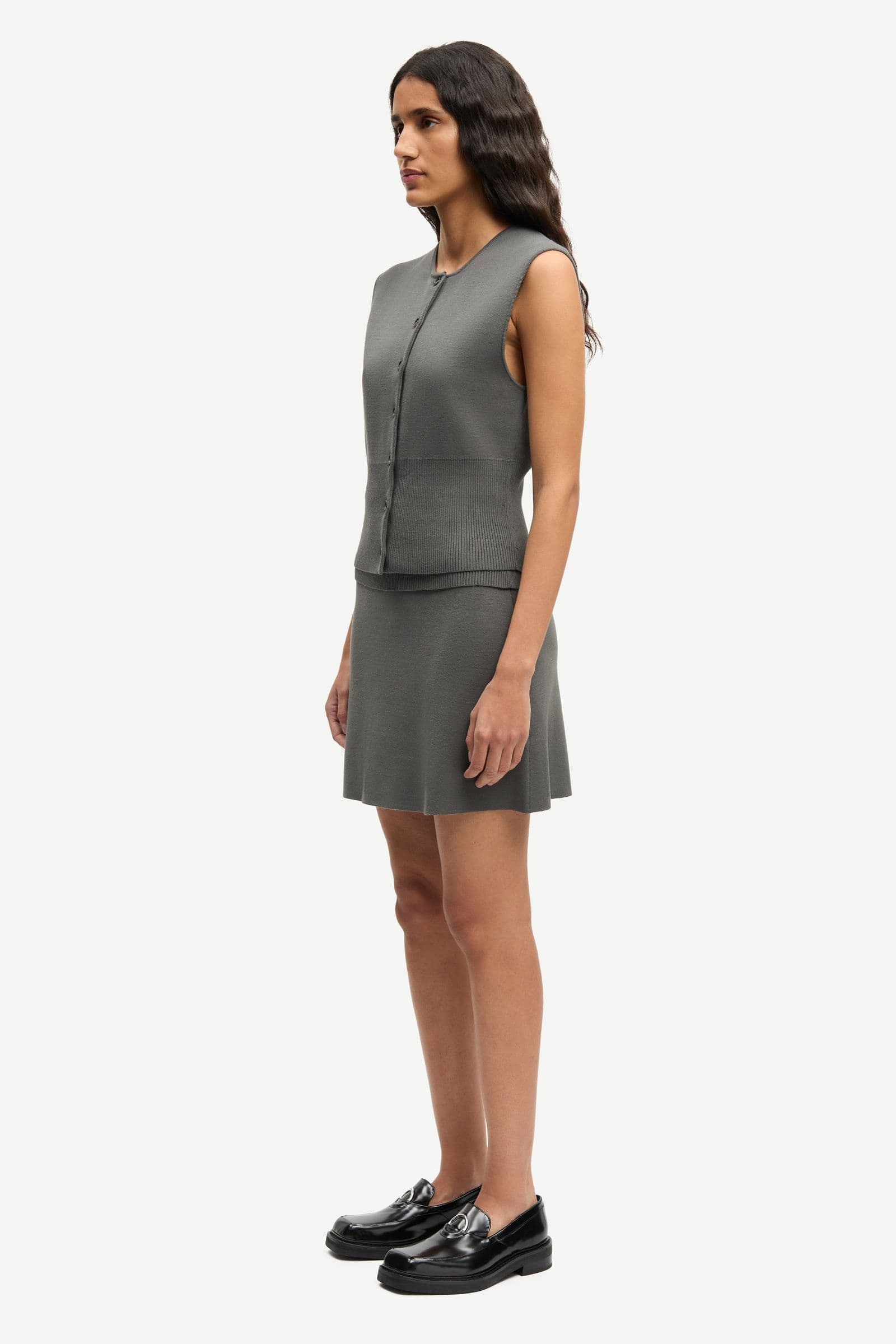 Saanne top 15825 Gunmetal