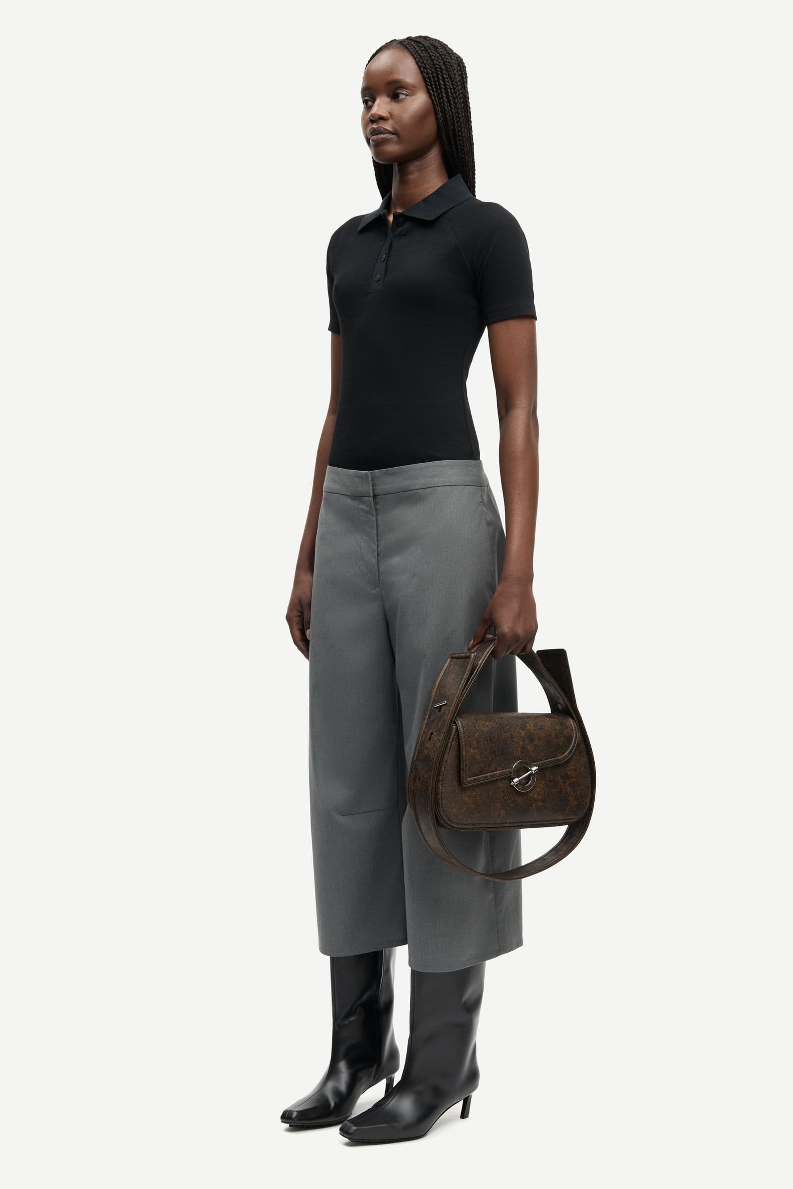 Saalexo ss polo 7542 Black