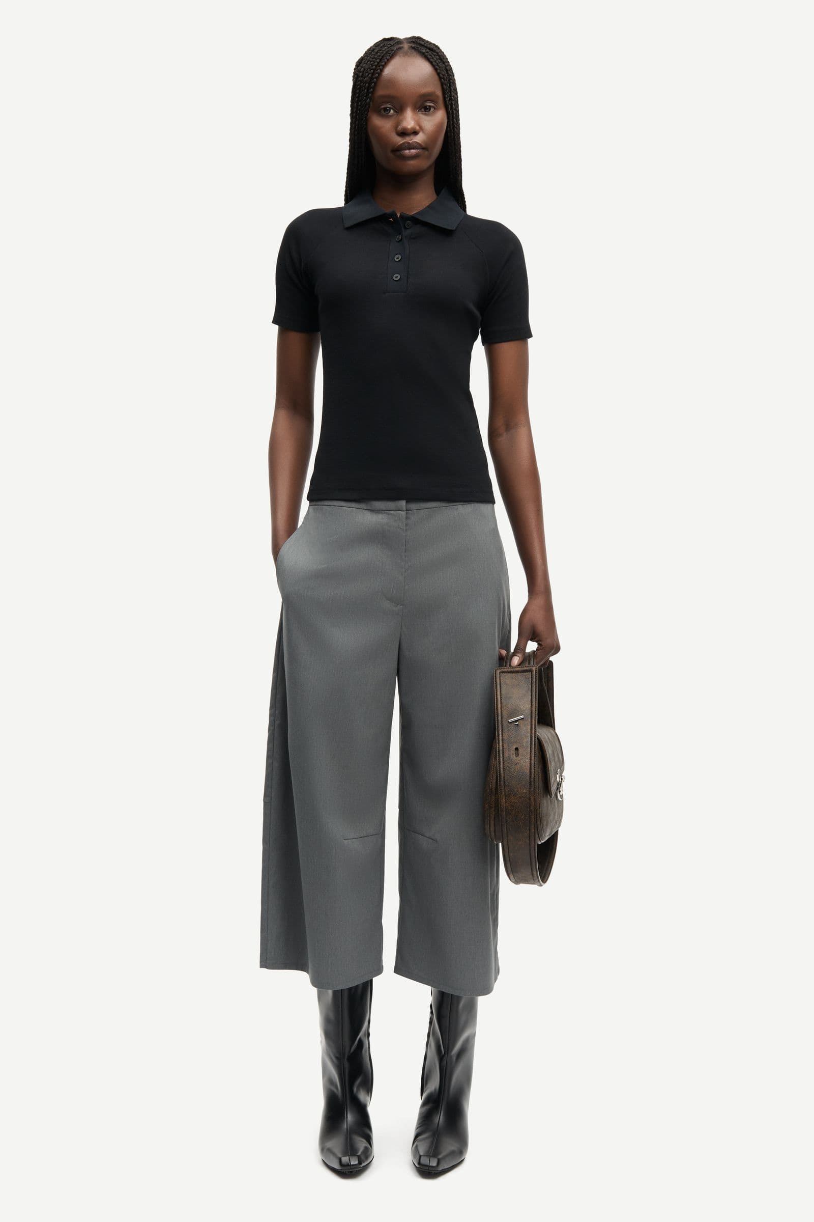 Saalexo ss polo 7542 Black