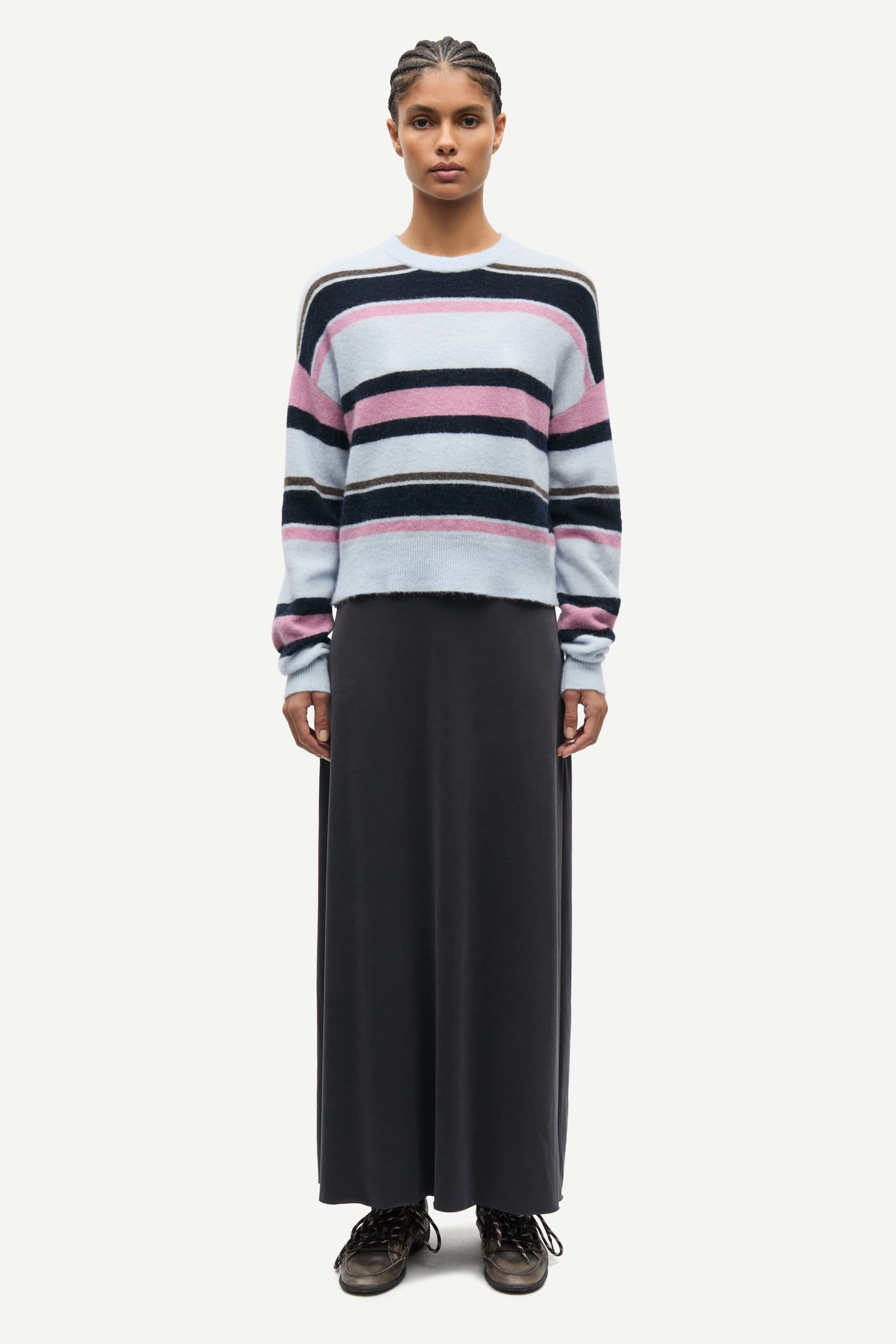 Sanoura Crewneck 15556 Gray Dawn Multi St.