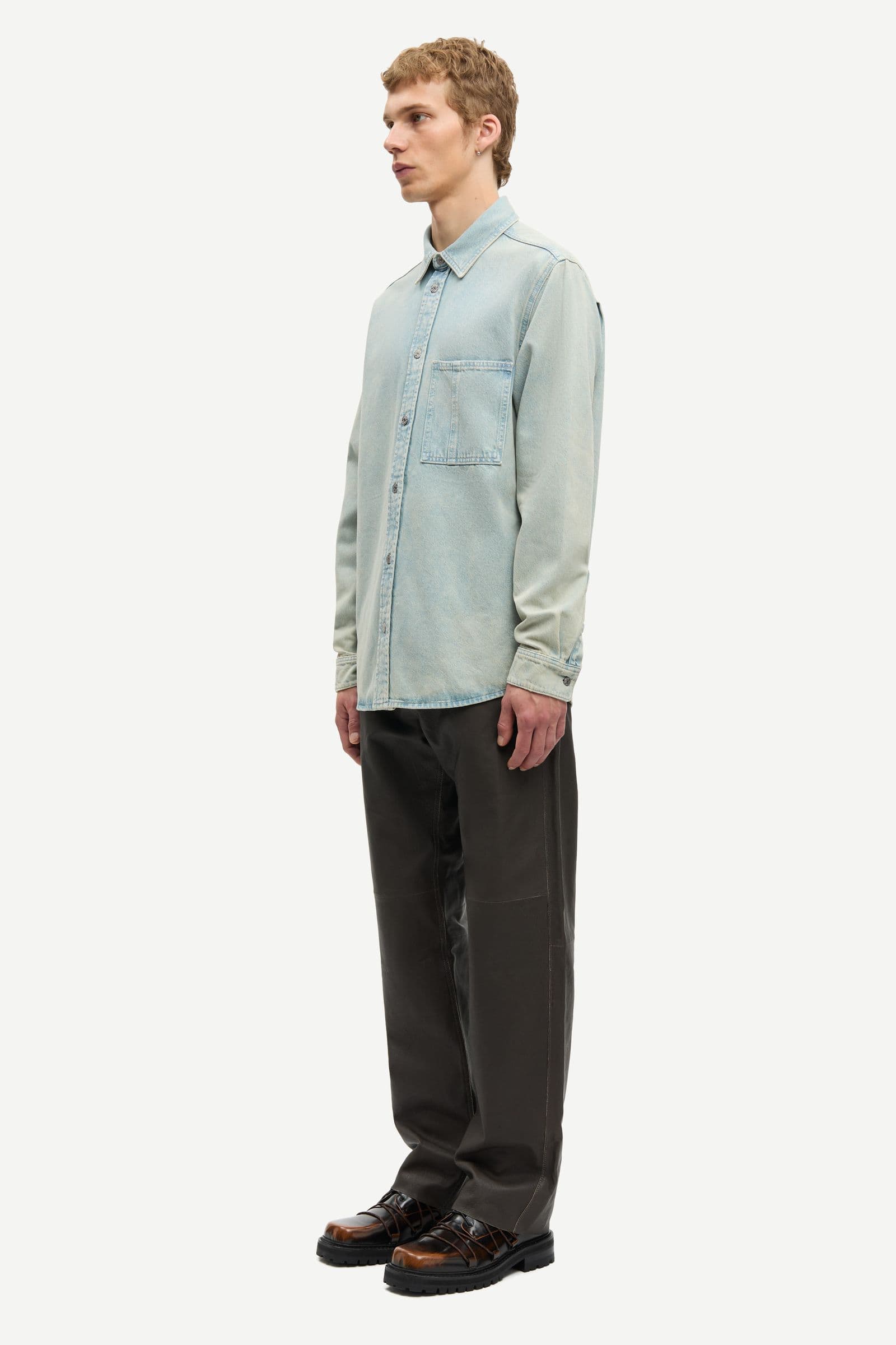 Sadamon work shirt 15990 Pale cloud