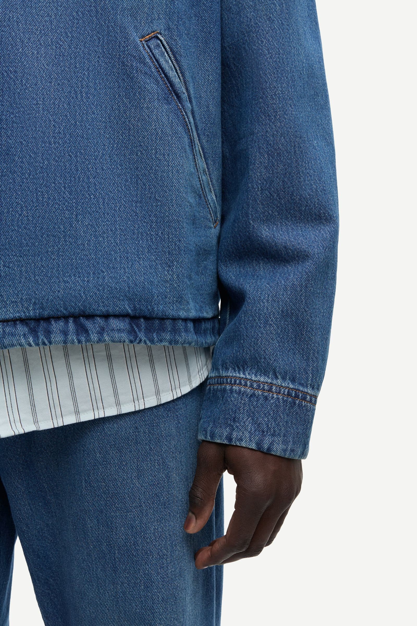 Sarobin D jacket 15893 Fluid denim