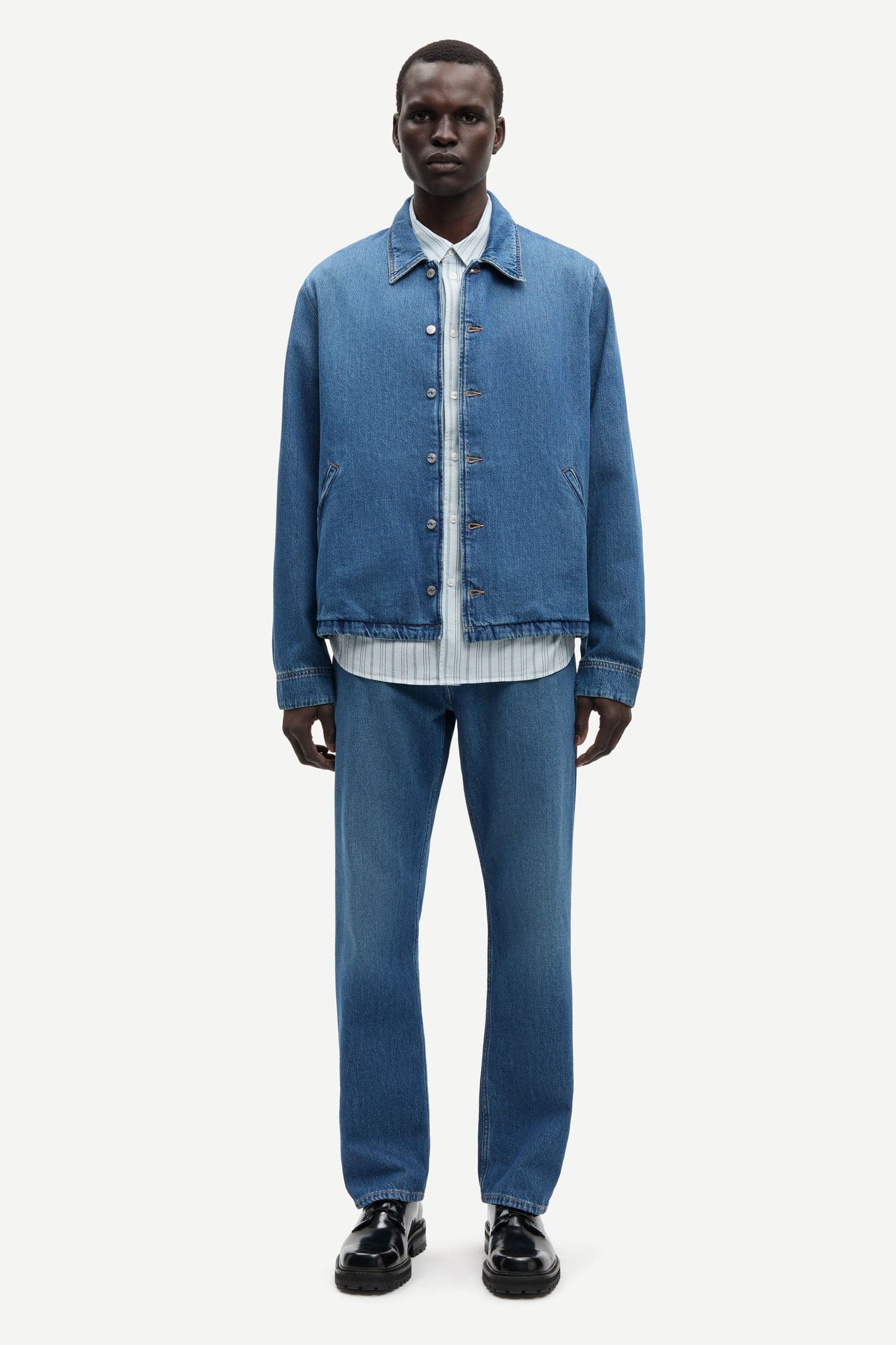 Sarobin D jacket 15893 Fluid denim