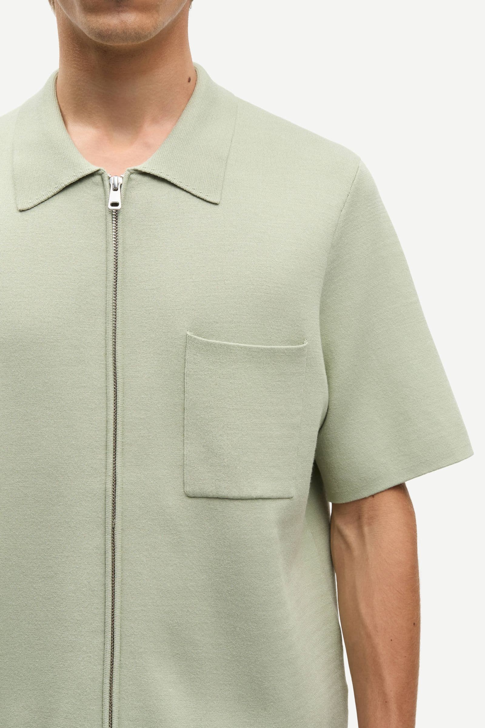 Sarico zip shirt ss 15825 Desert Sage