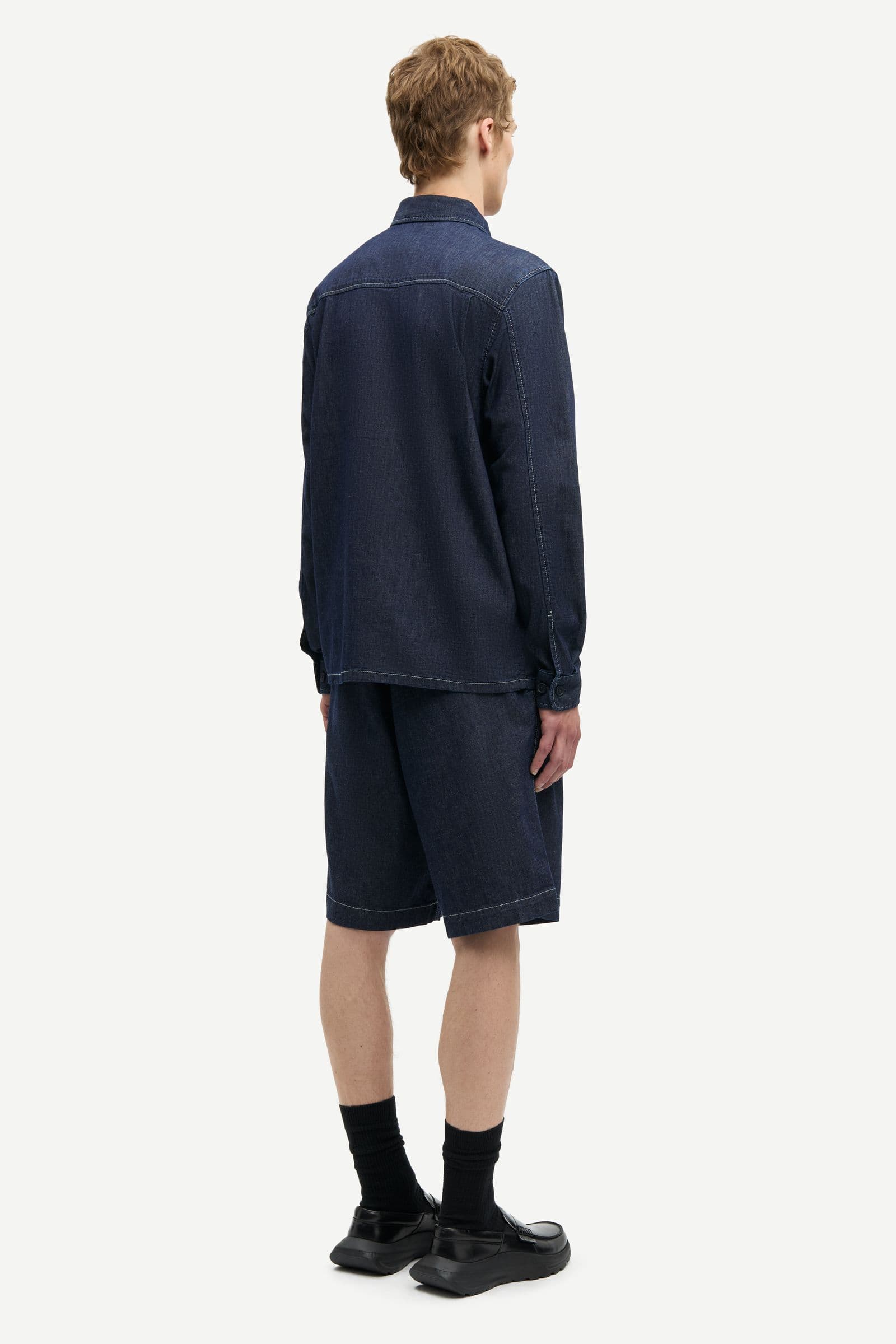 Sadamon GV overshirt 15962 Dark Indigo