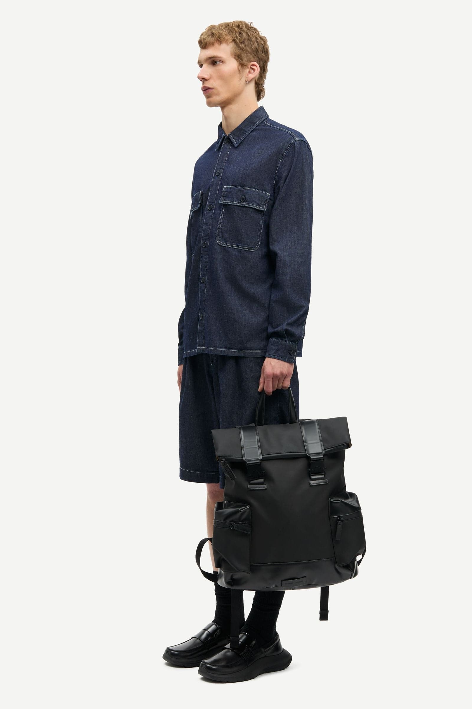 Sadamon GV overshirt 15962 Dark Indigo