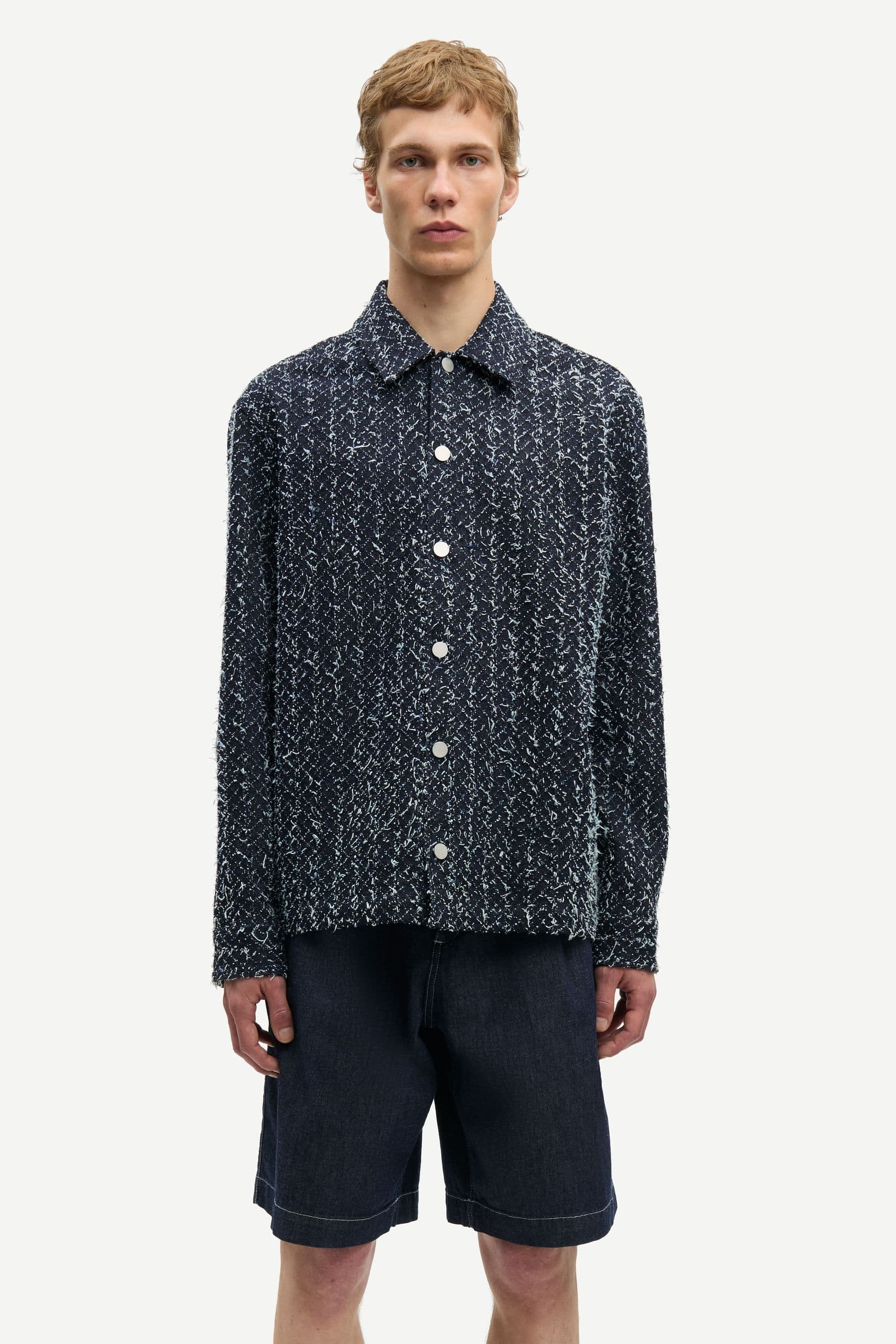 Sacastor X overshirt 15967 Indigo Floss