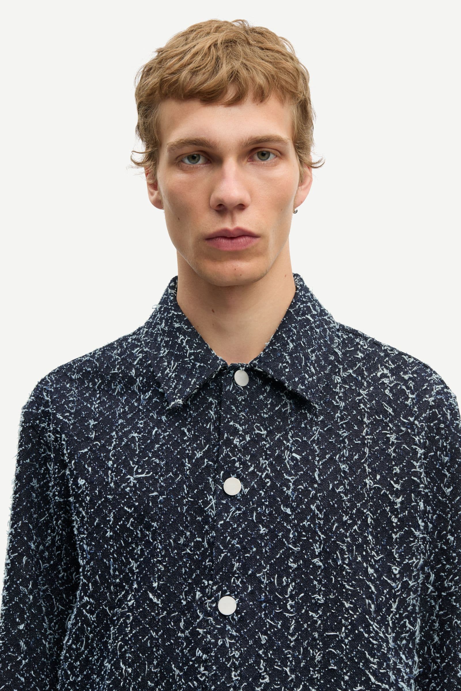Sacastor X overshirt 15967 Indigo Floss