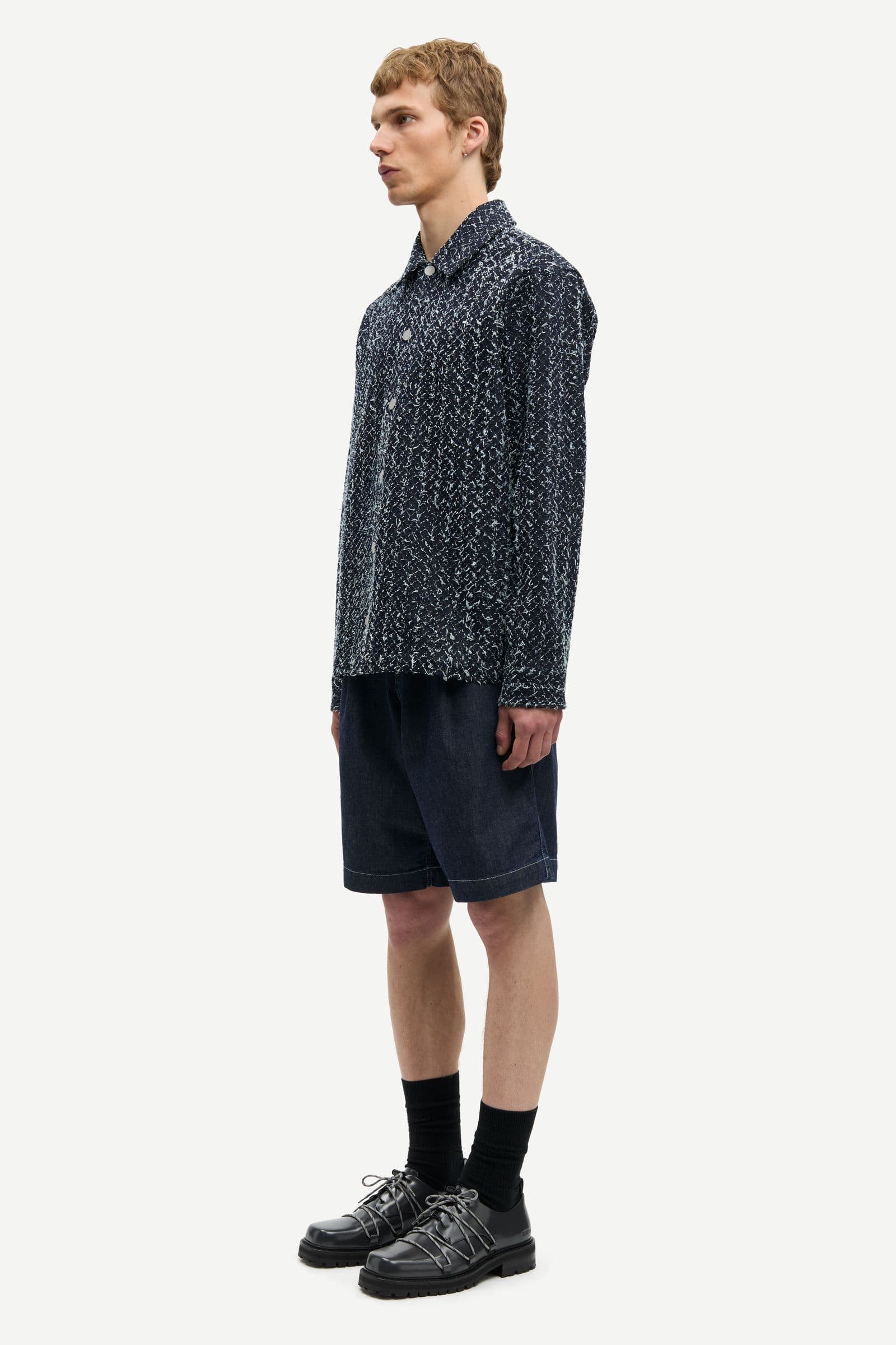 Sacastor X overshirt 15967 Indigo Floss