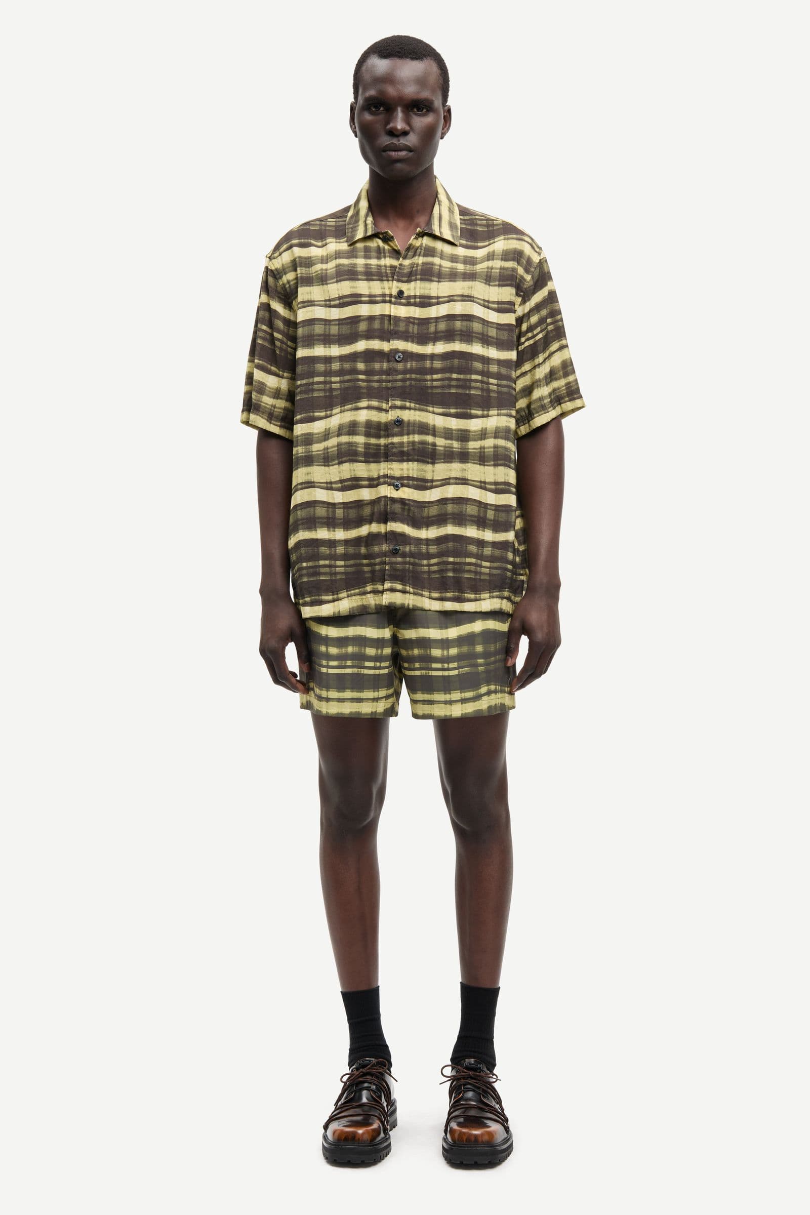 Saayo X shirt 15961 Wavy Check