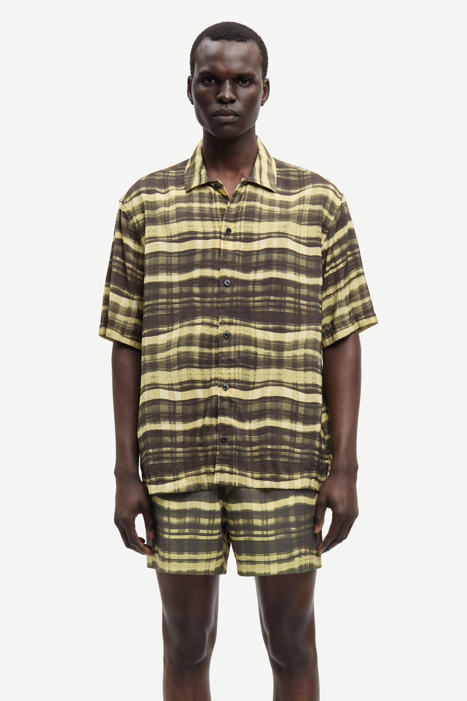 Saayo X shirt 15961 Wavy Check