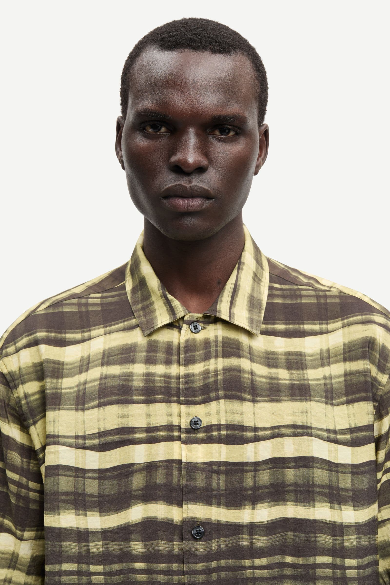Saayo X shirt 15961 Wavy Check