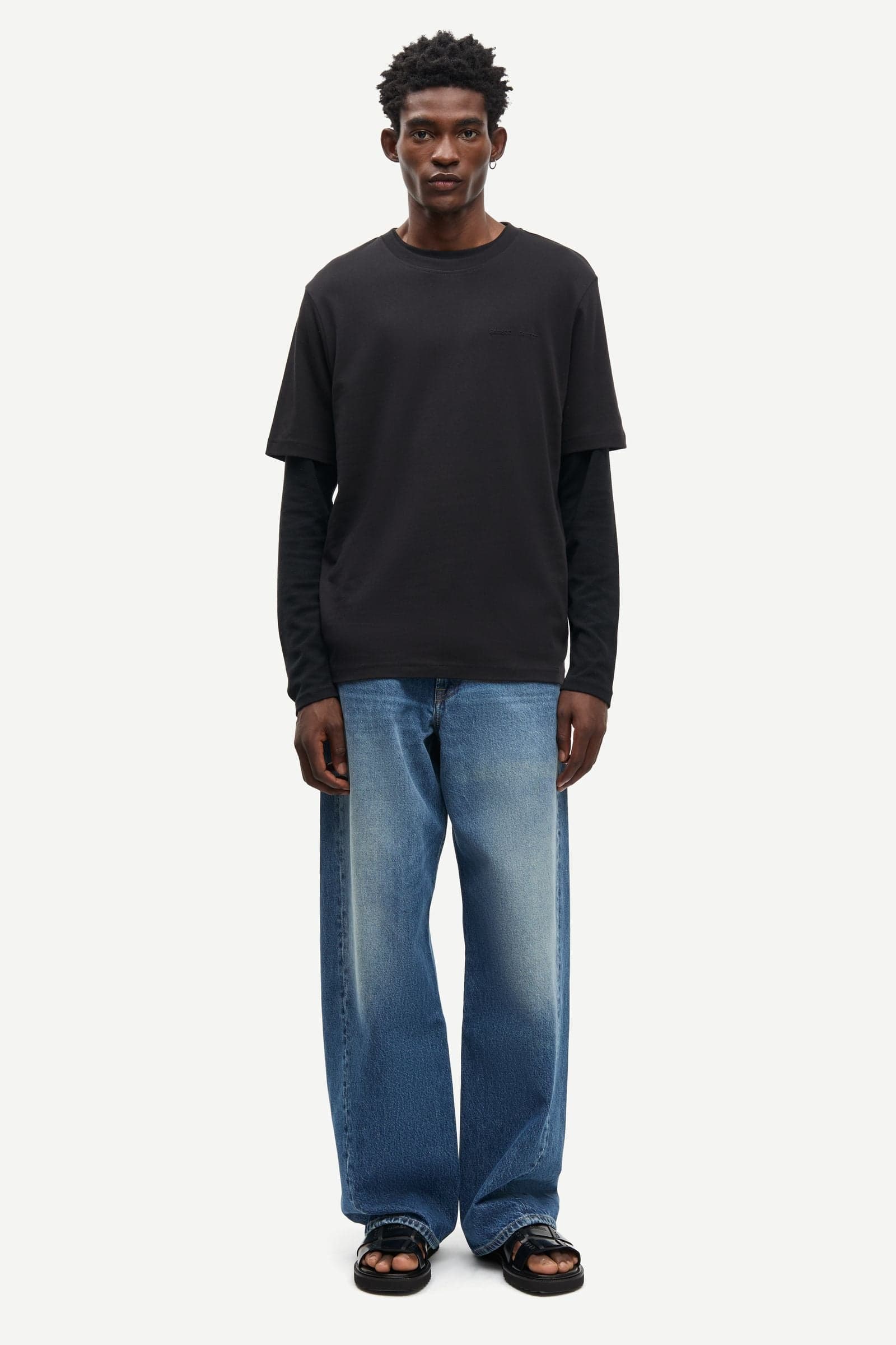 Sajesper t-shirt 15318 Black