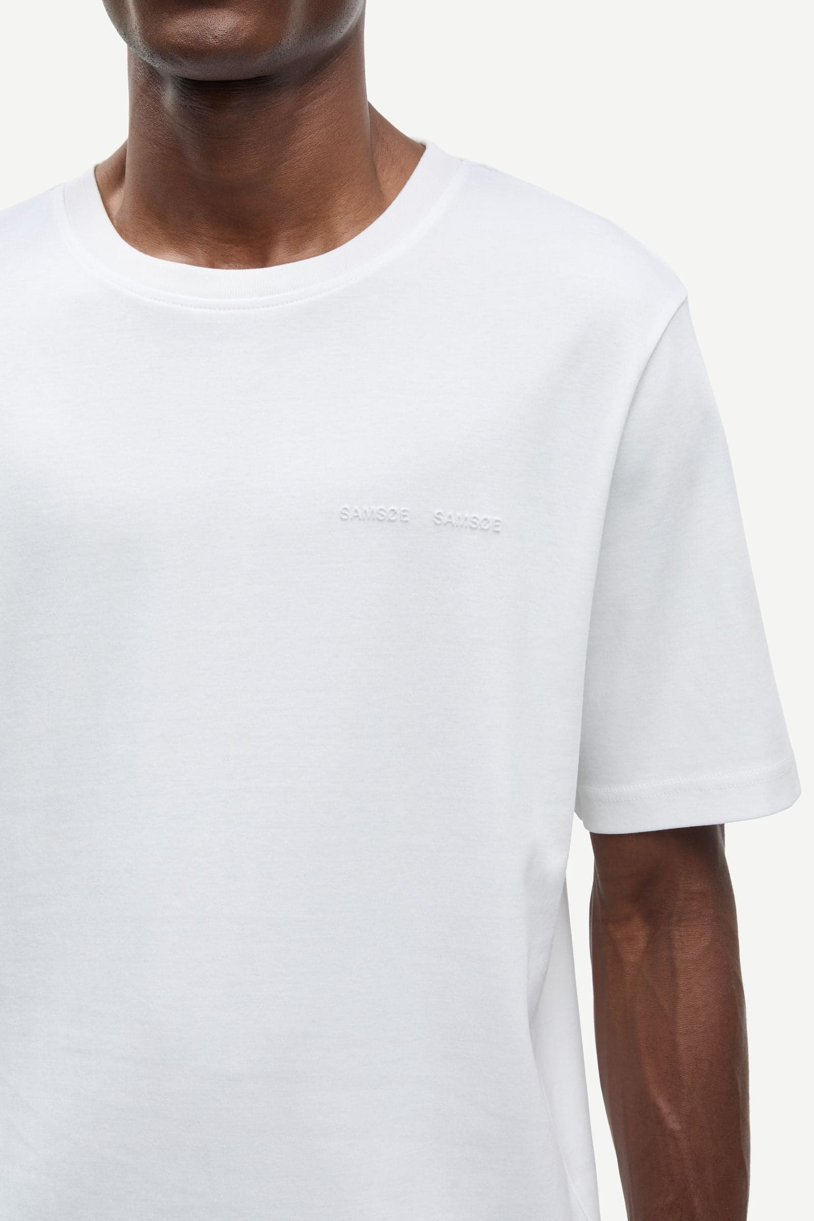 Sajesper t-shirt 15318 White