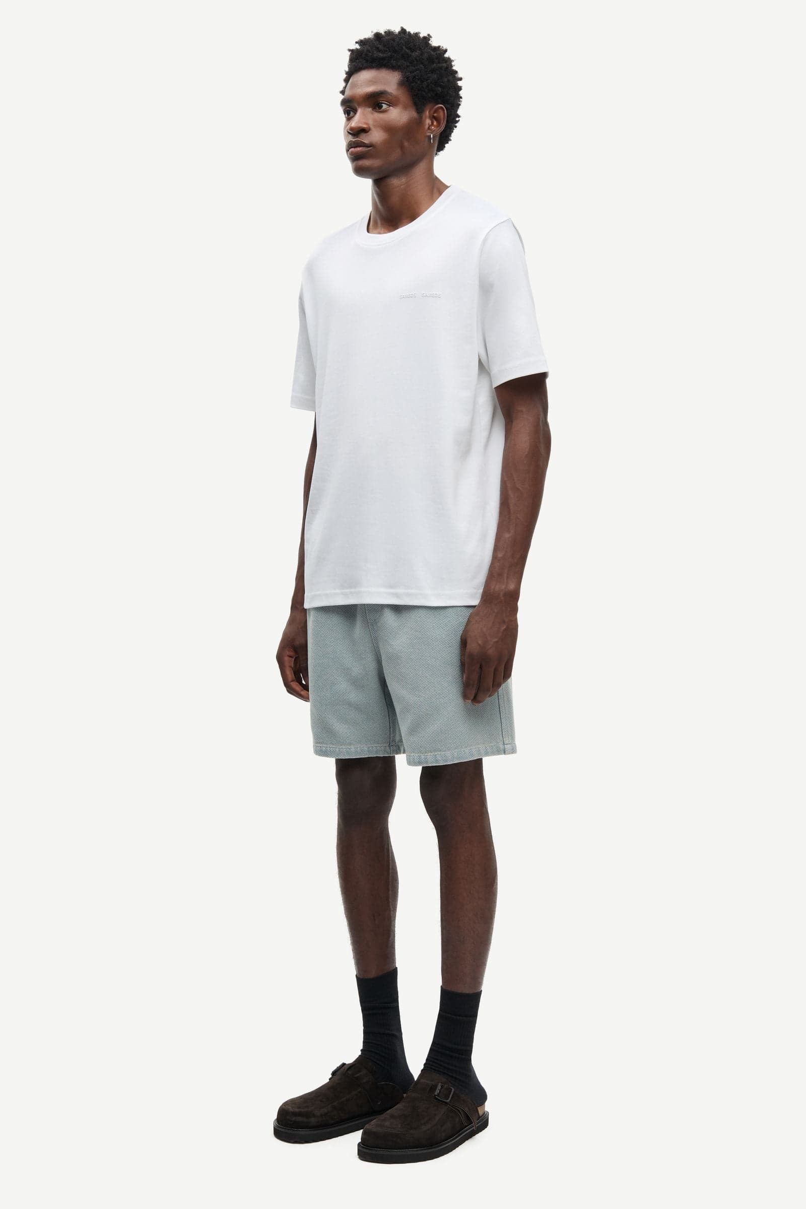 Sajesper t-shirt 15318 White