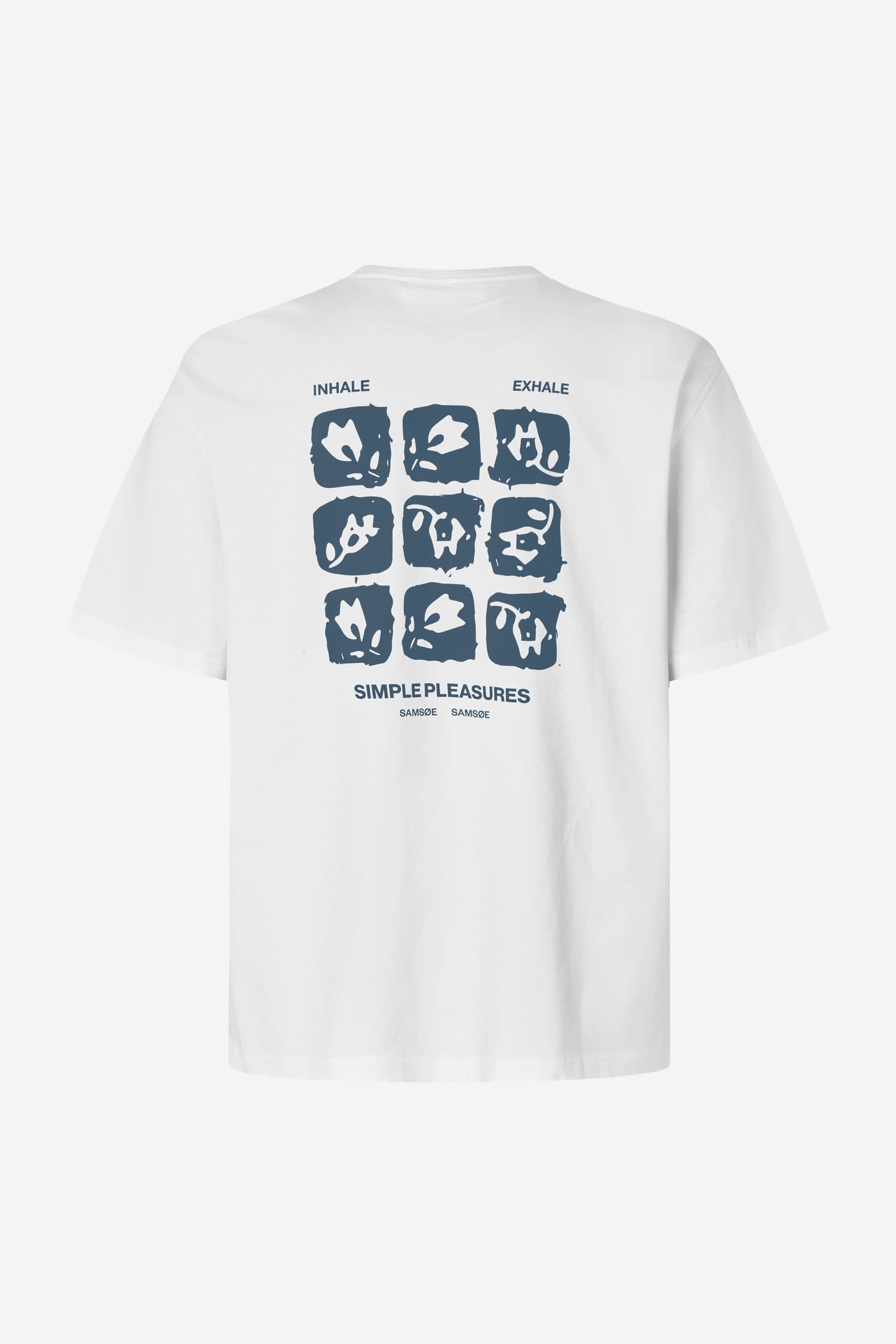 Sacohen t-shirt 11725 Blue Stamp