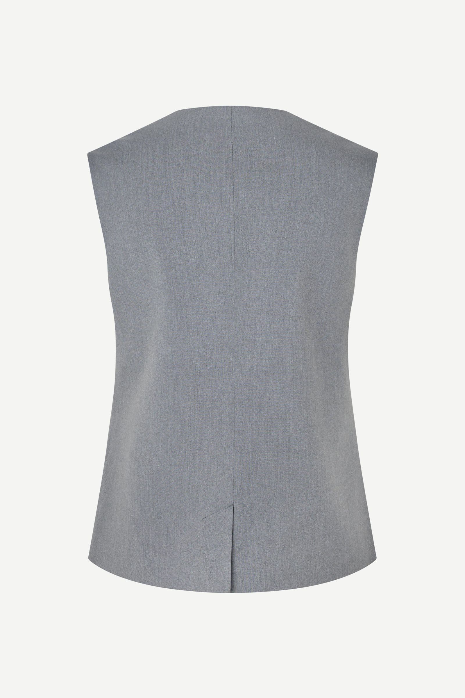 Satova vest 15145 Gun Metal Mel.