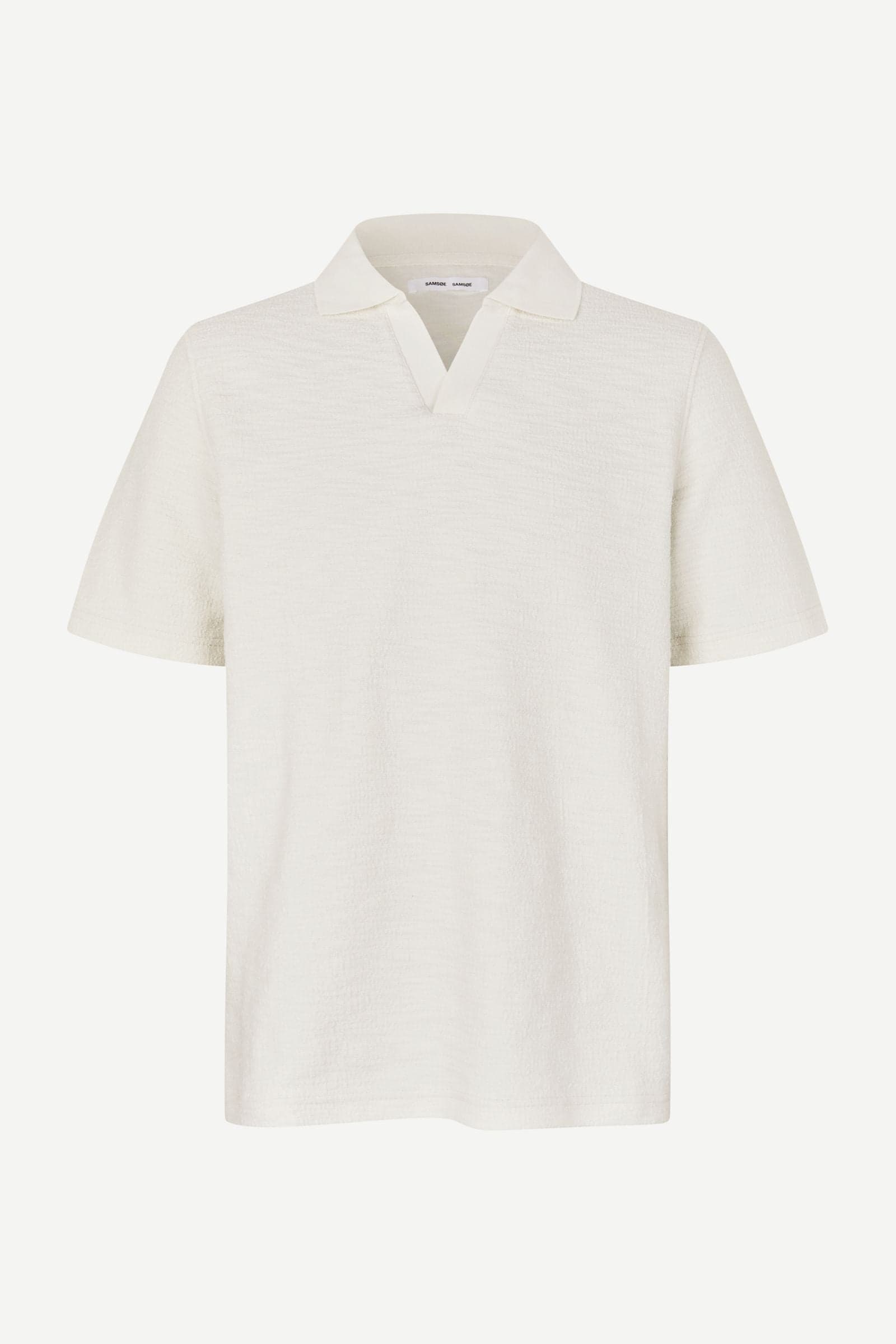 Samac v-neck polo 15974 Clear Cream