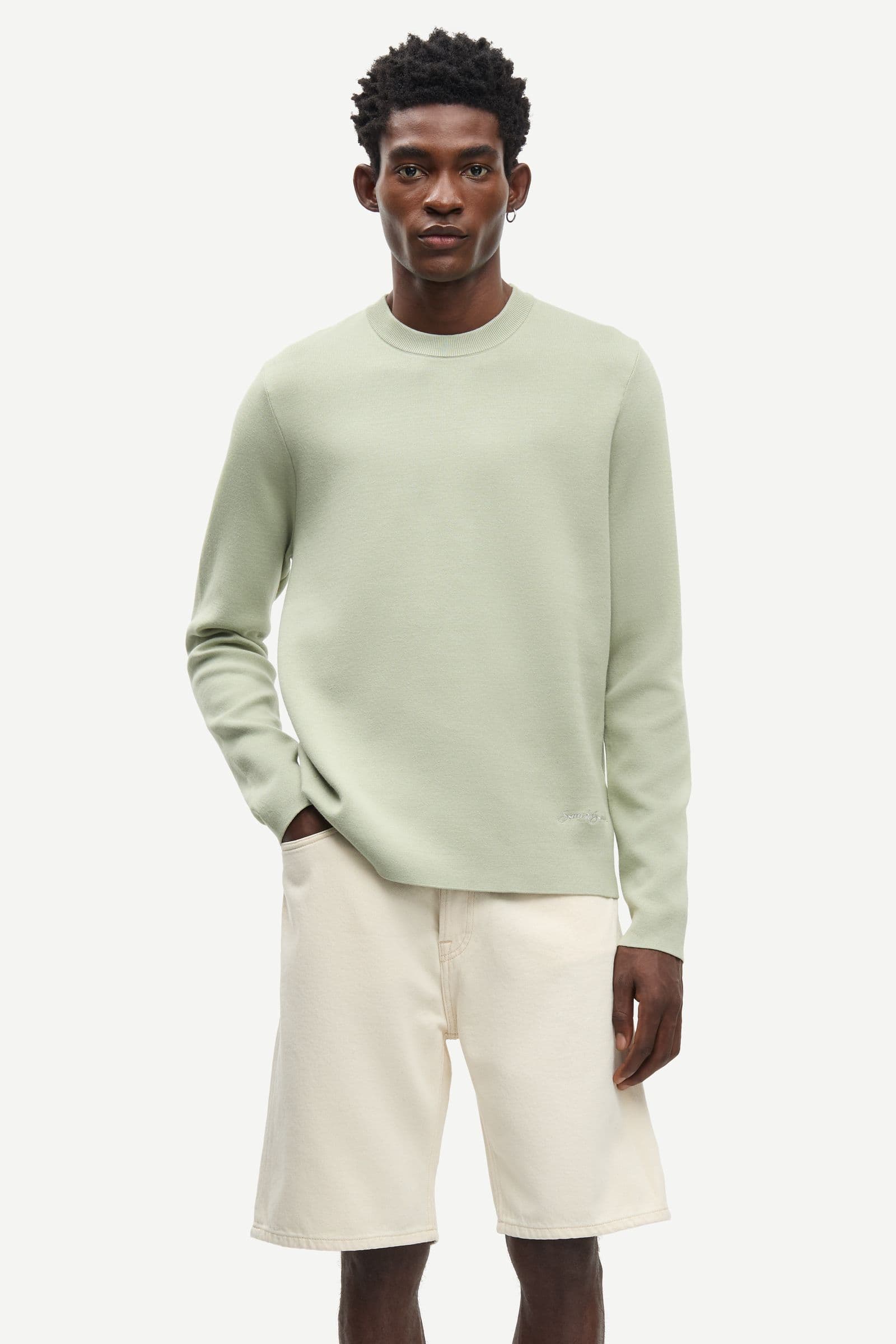 Samatt sweater 15825 Desert Sage