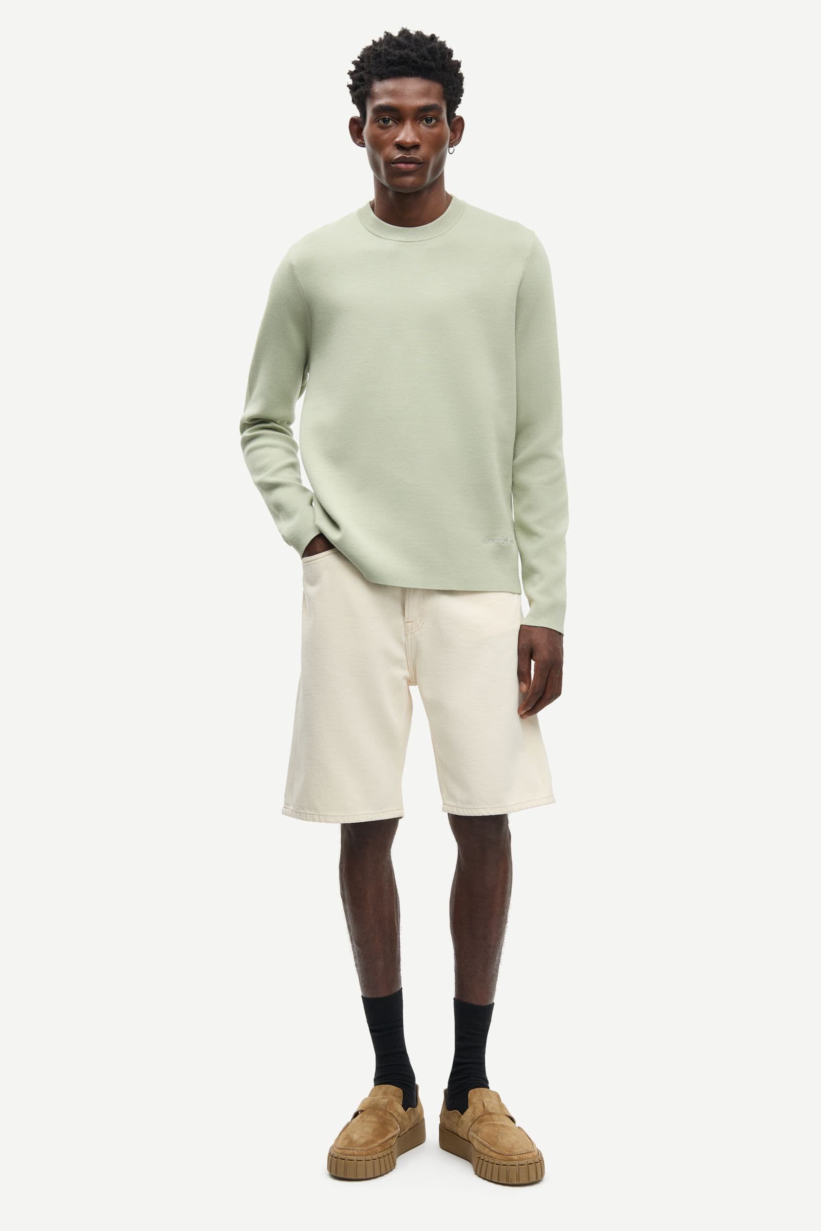 Samatt sweater 15825 Desert Sage