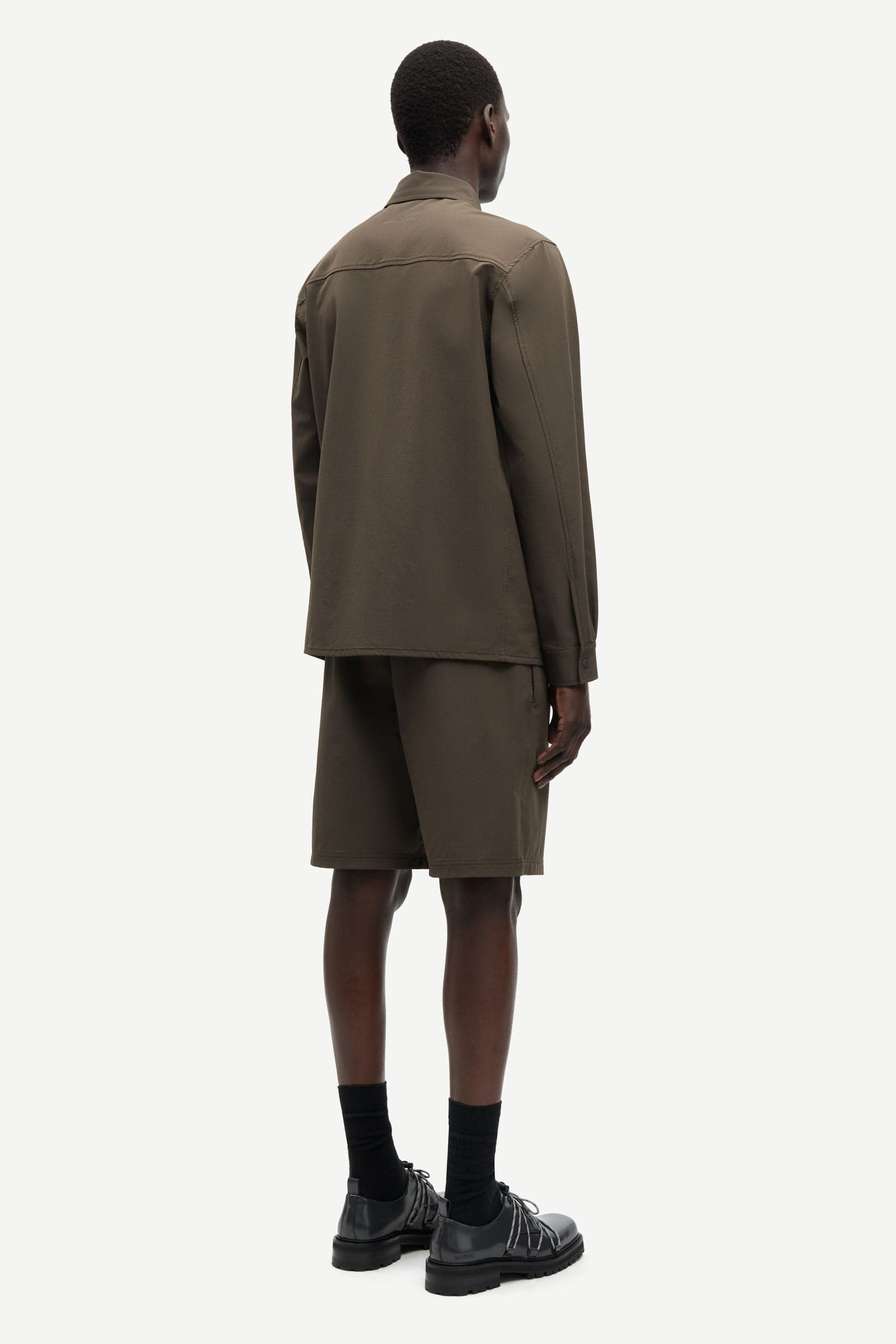 Sadamon X overshirt 15913 Black Olive