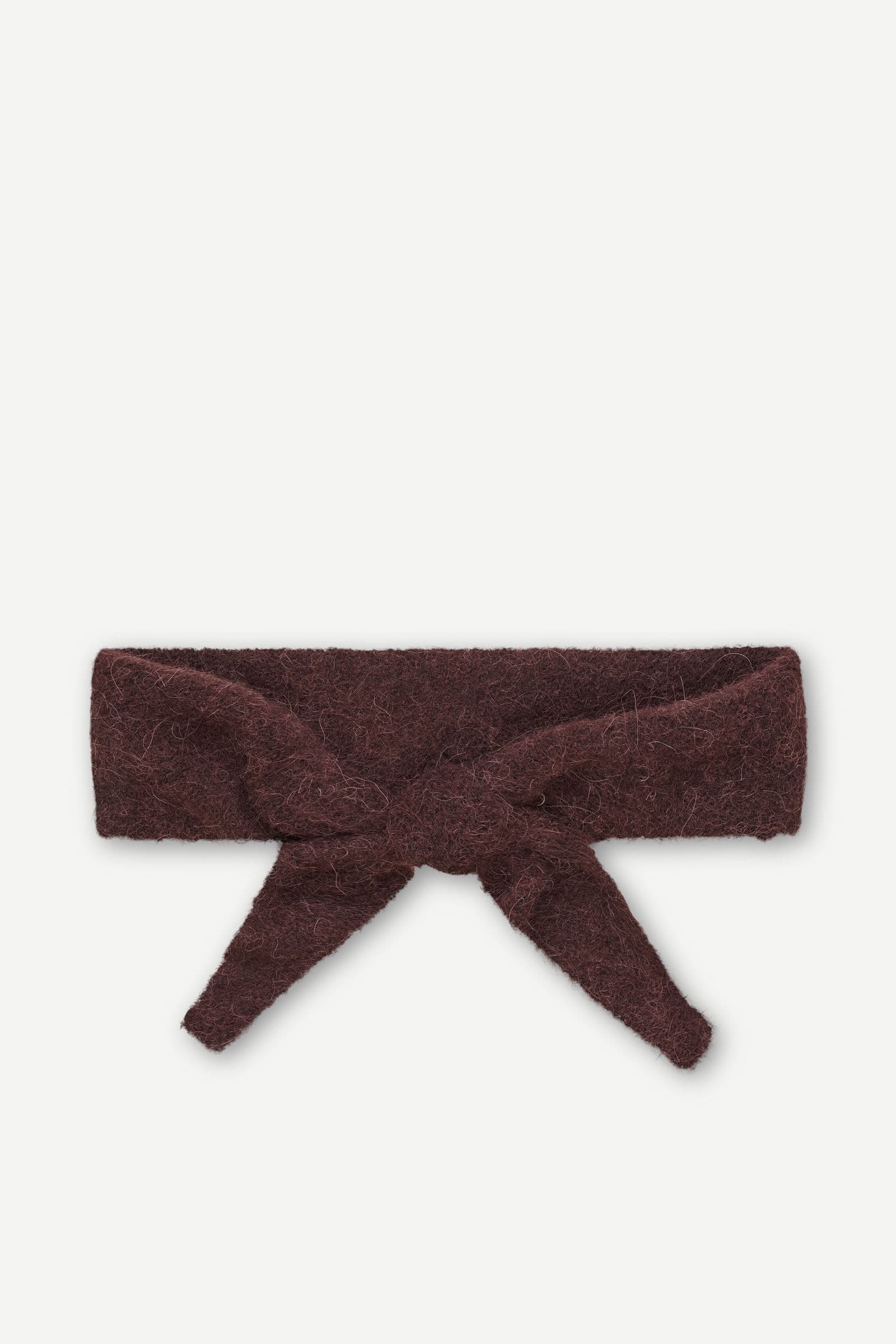 Sanor triangle scarf 7355 Fudge Mel.