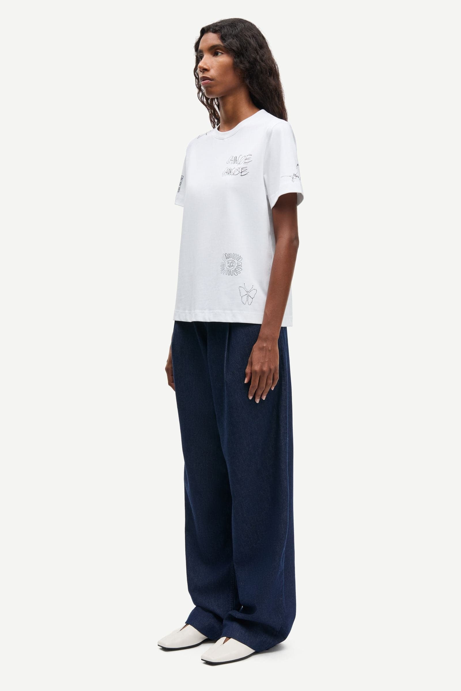 Saharper pleat jeans 16014 Soft denim