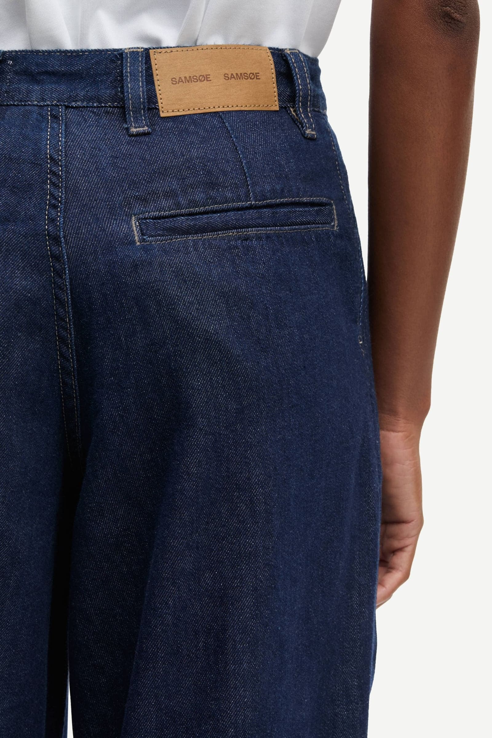 Saharper pleat jeans 16014 Soft denim