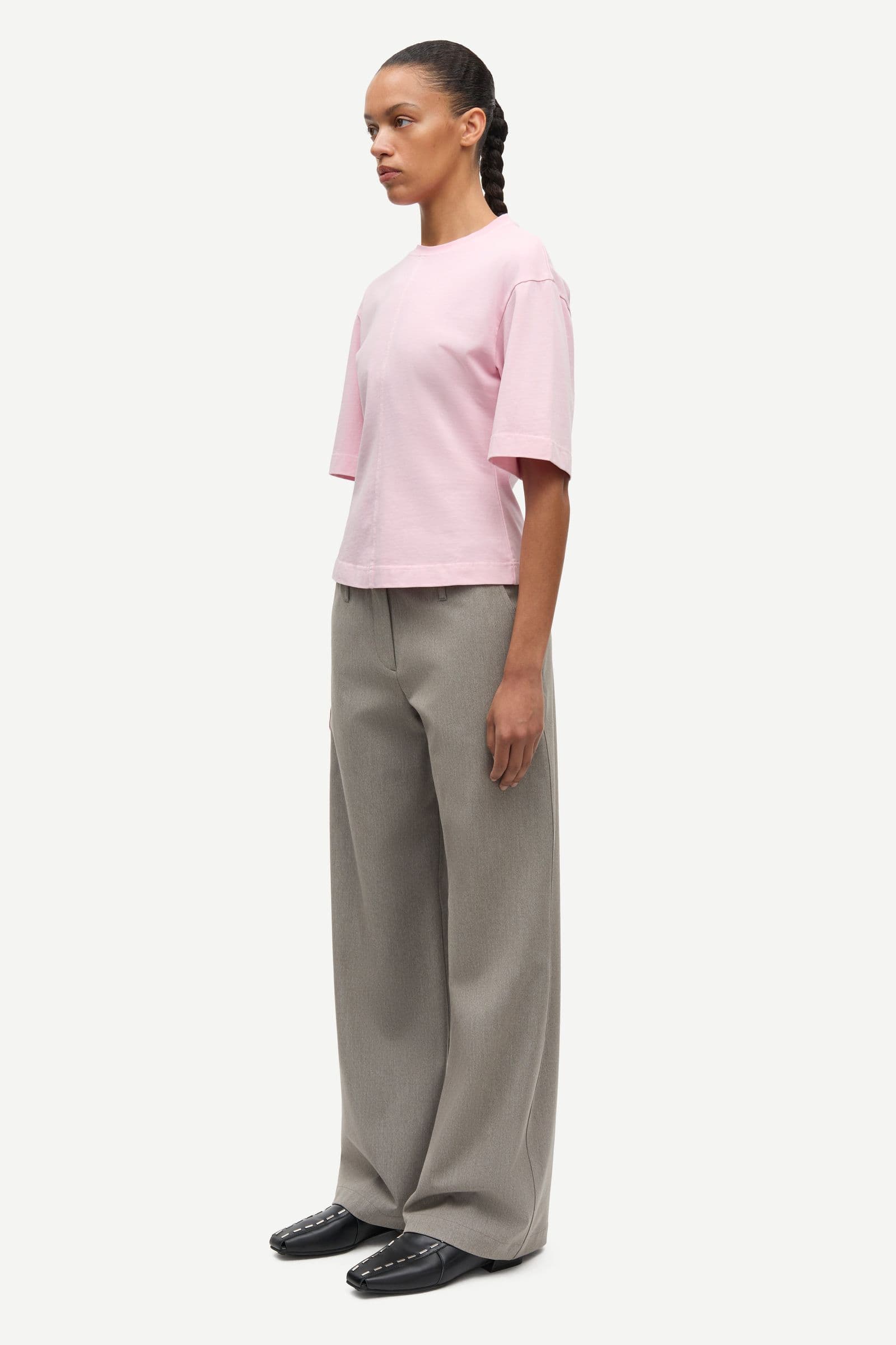 Sadisas t-shirt 11725 Bleached Mauve Pigment