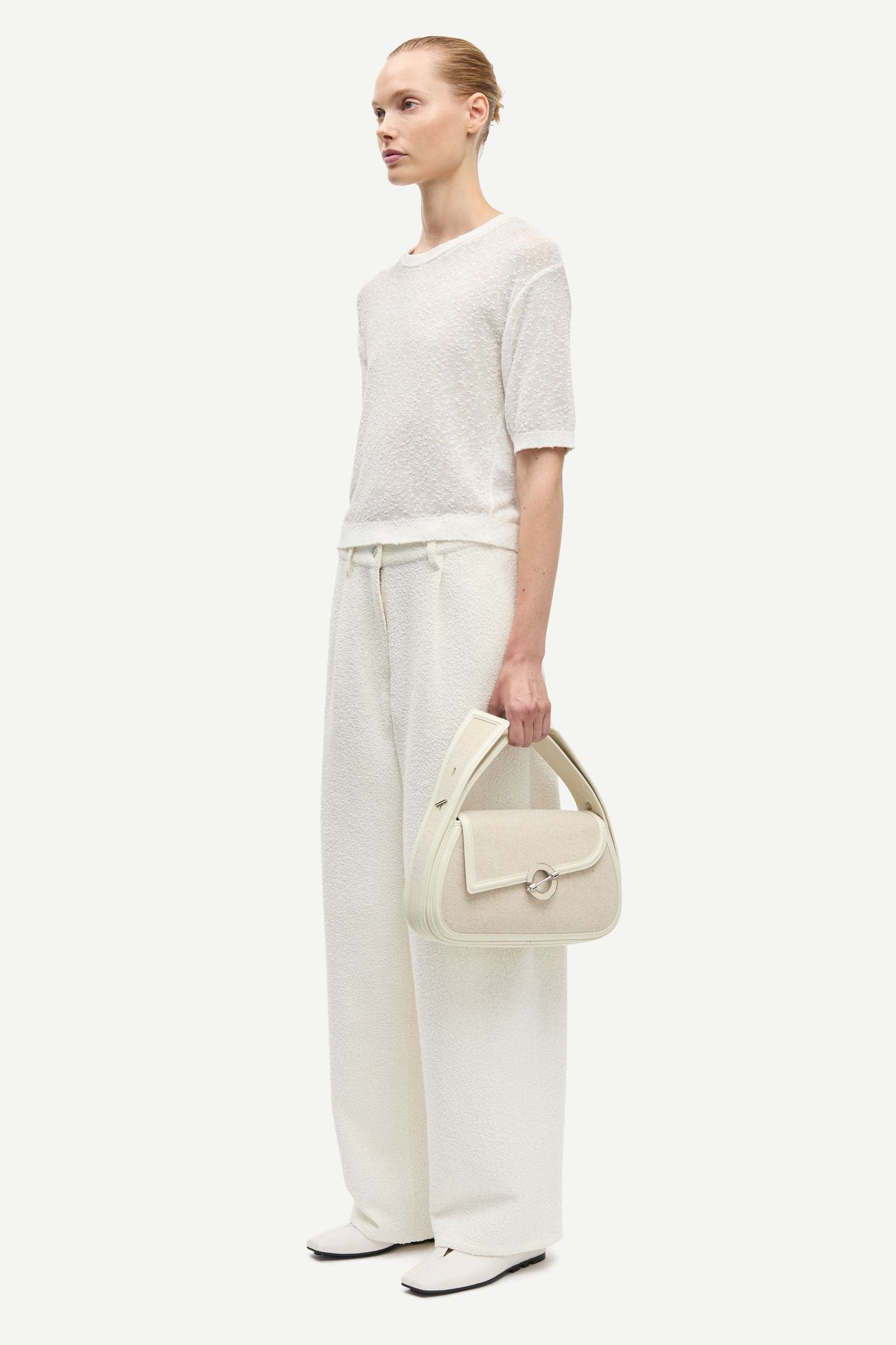 Sasimone t-shirt 16058 Egret