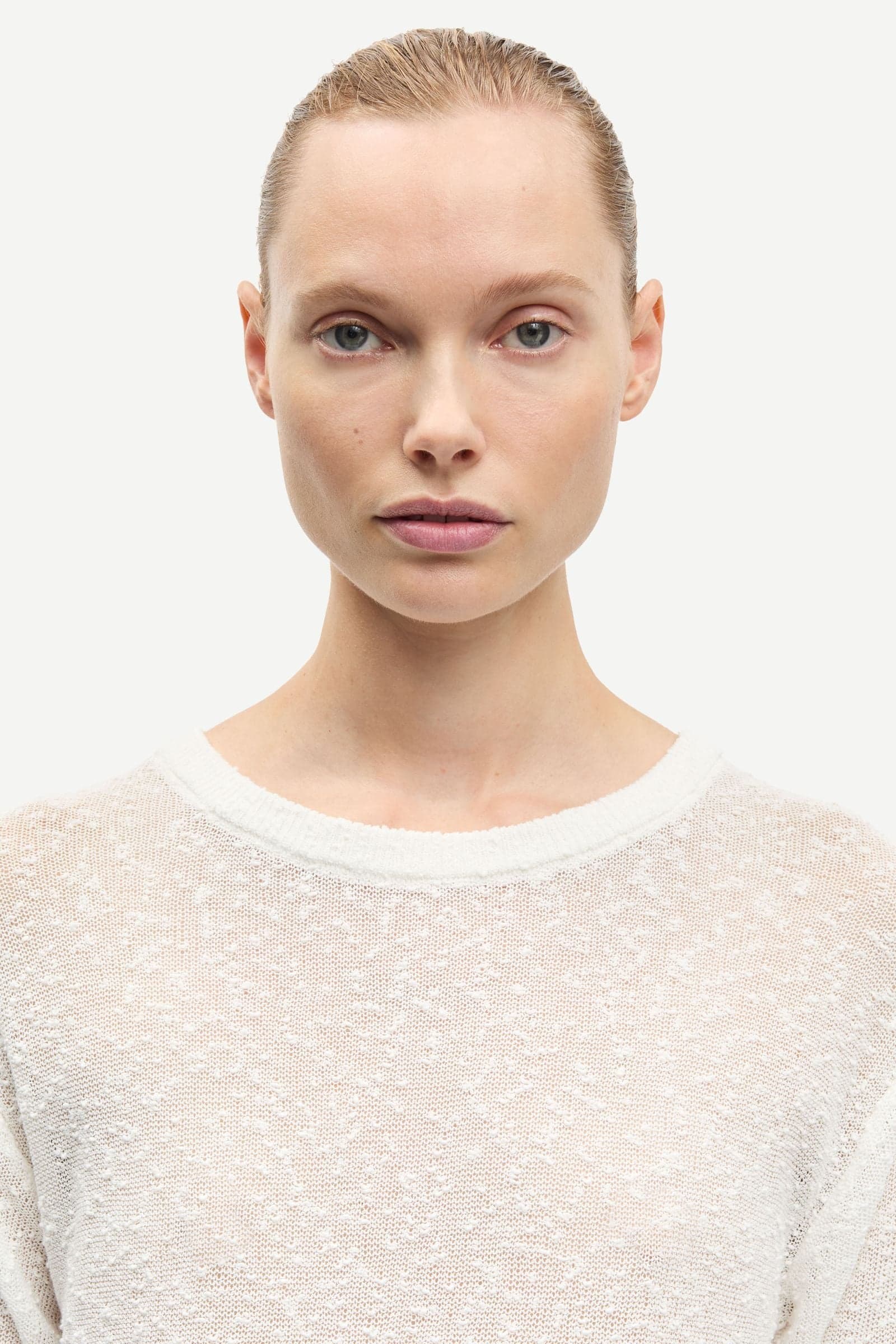 Sasimone t-shirt 16058 Egret