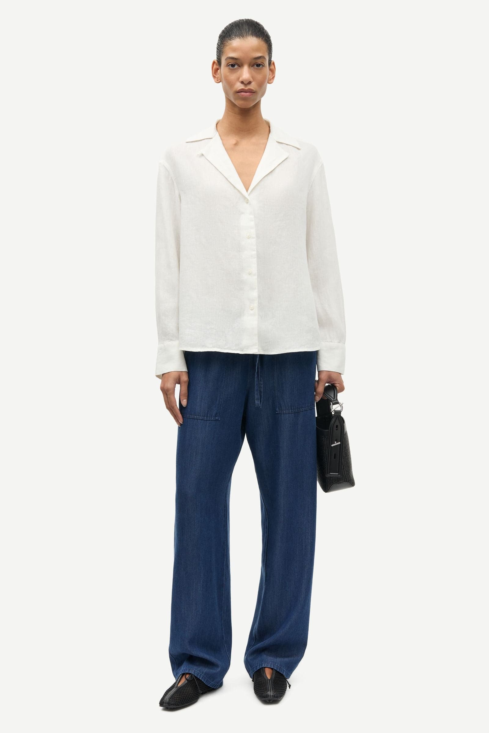 Sahoysas trousers 16094 Washed denim