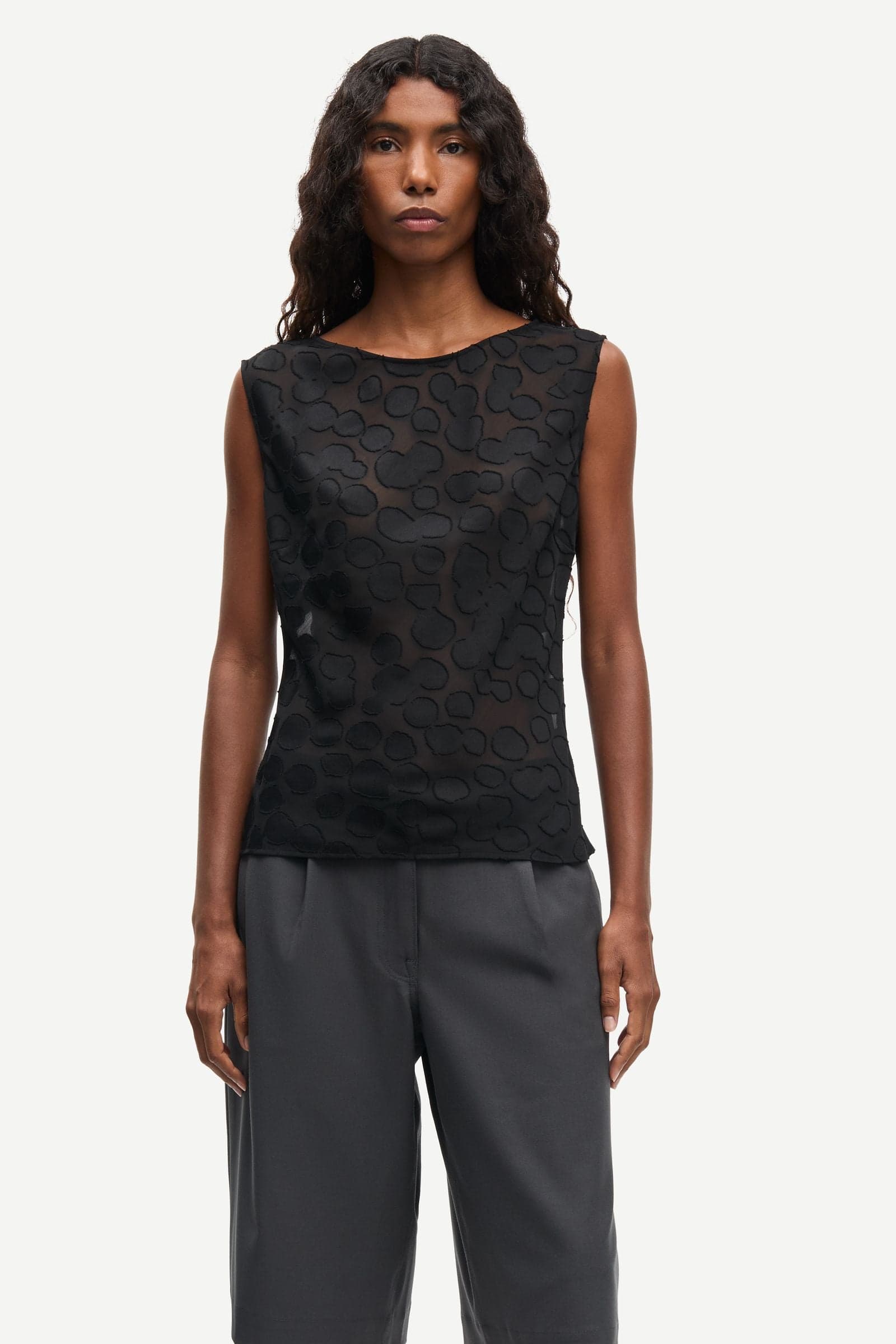 Saagne top 16061 Black