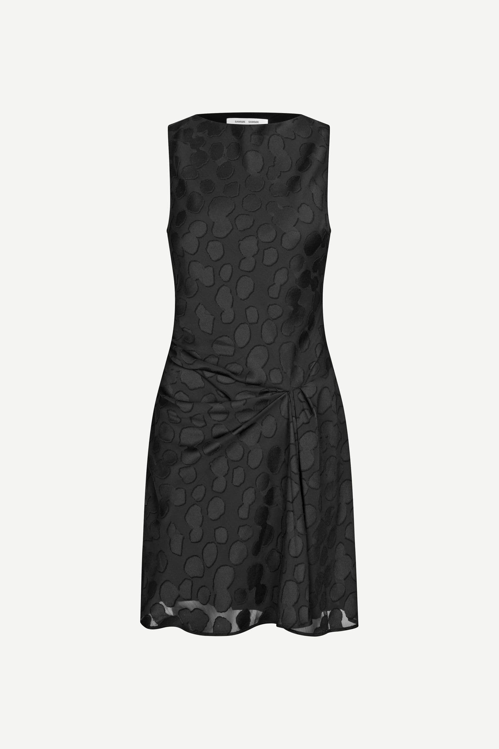 Satina short dress 16061 Black