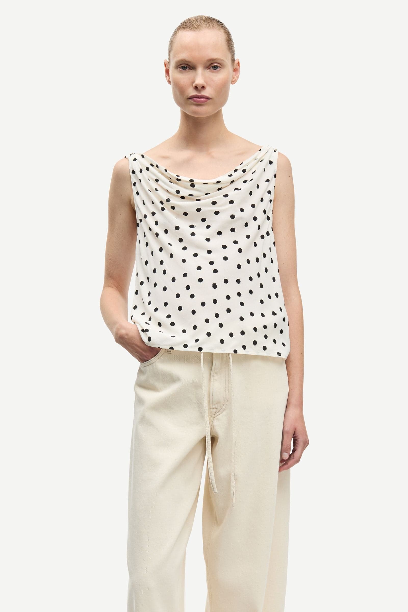 Sapoppy top 16060 Drifting Dots Egret