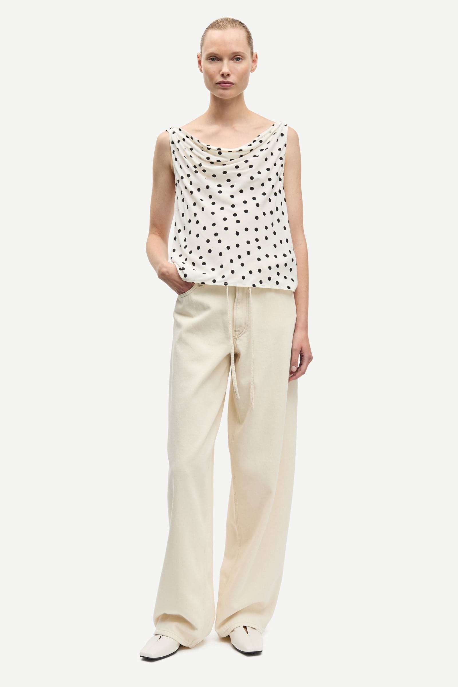 Sapoppy top 16060 Drifting Dots Egret