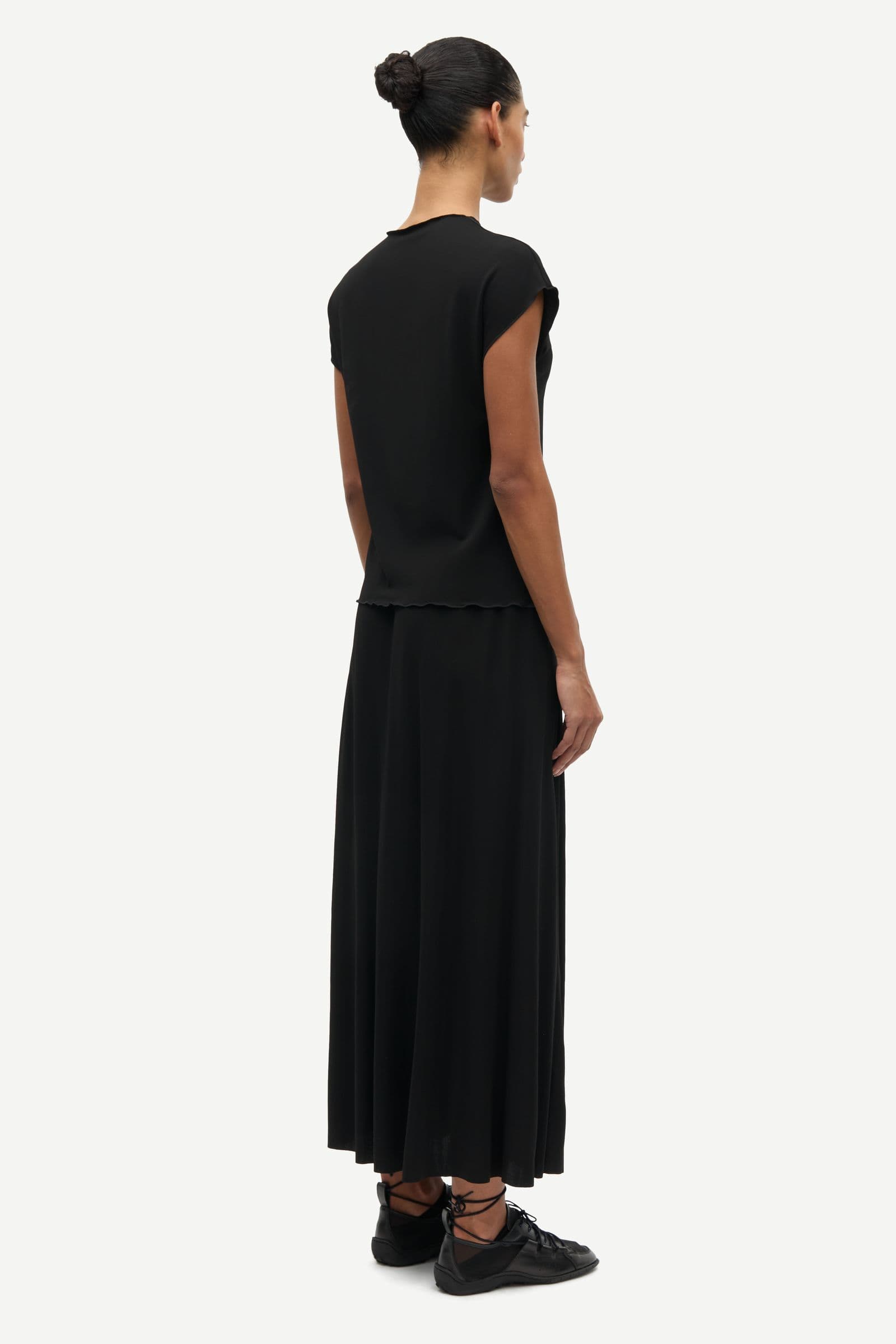 Saumi top 16113 Black