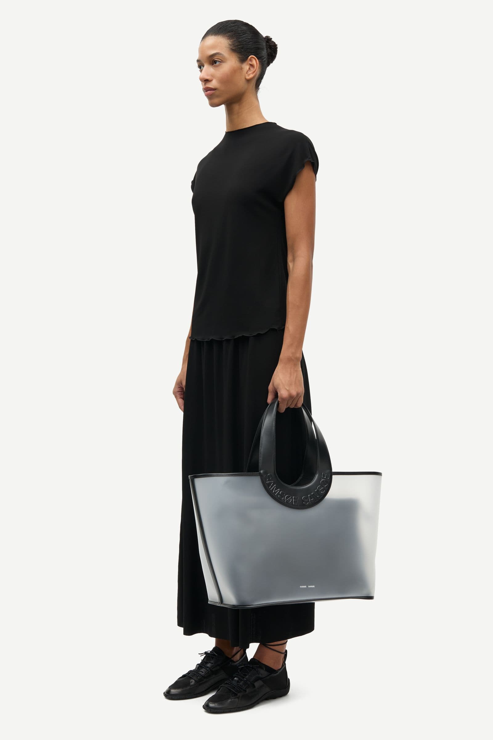 Saumi top 16113 Black