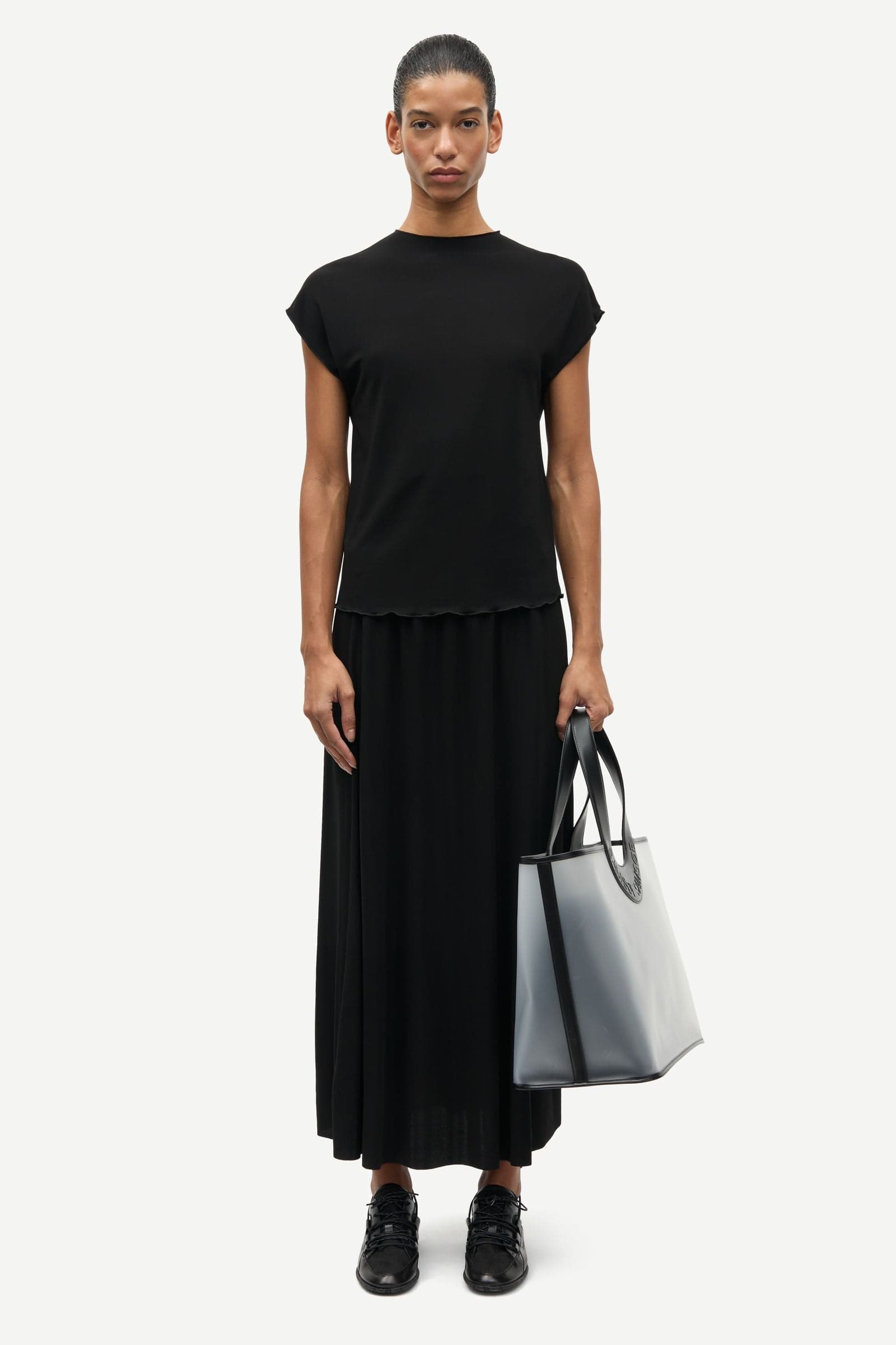 Saumi top 16113 Black