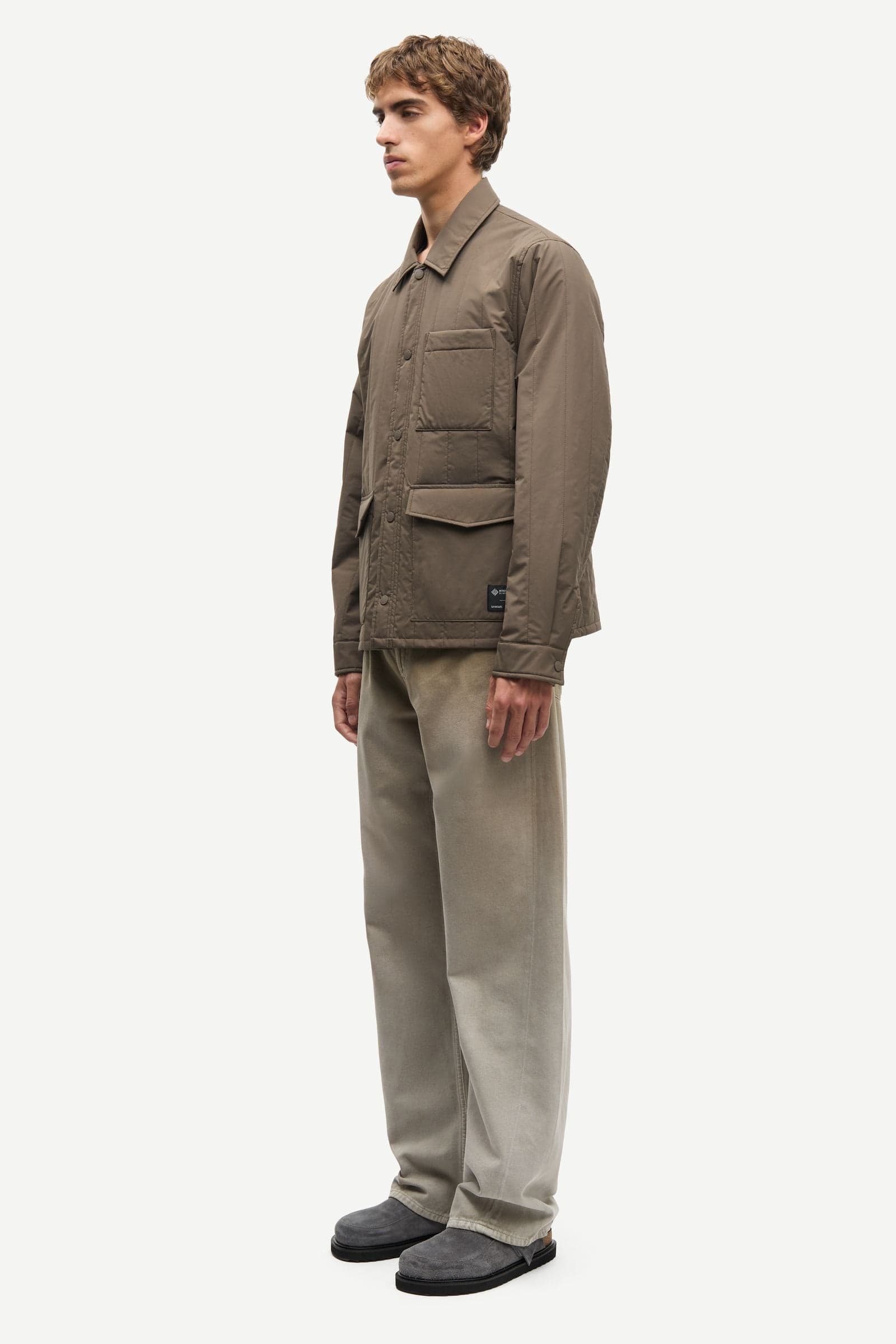 Sagavin shirt jacket 15821 Major Brown