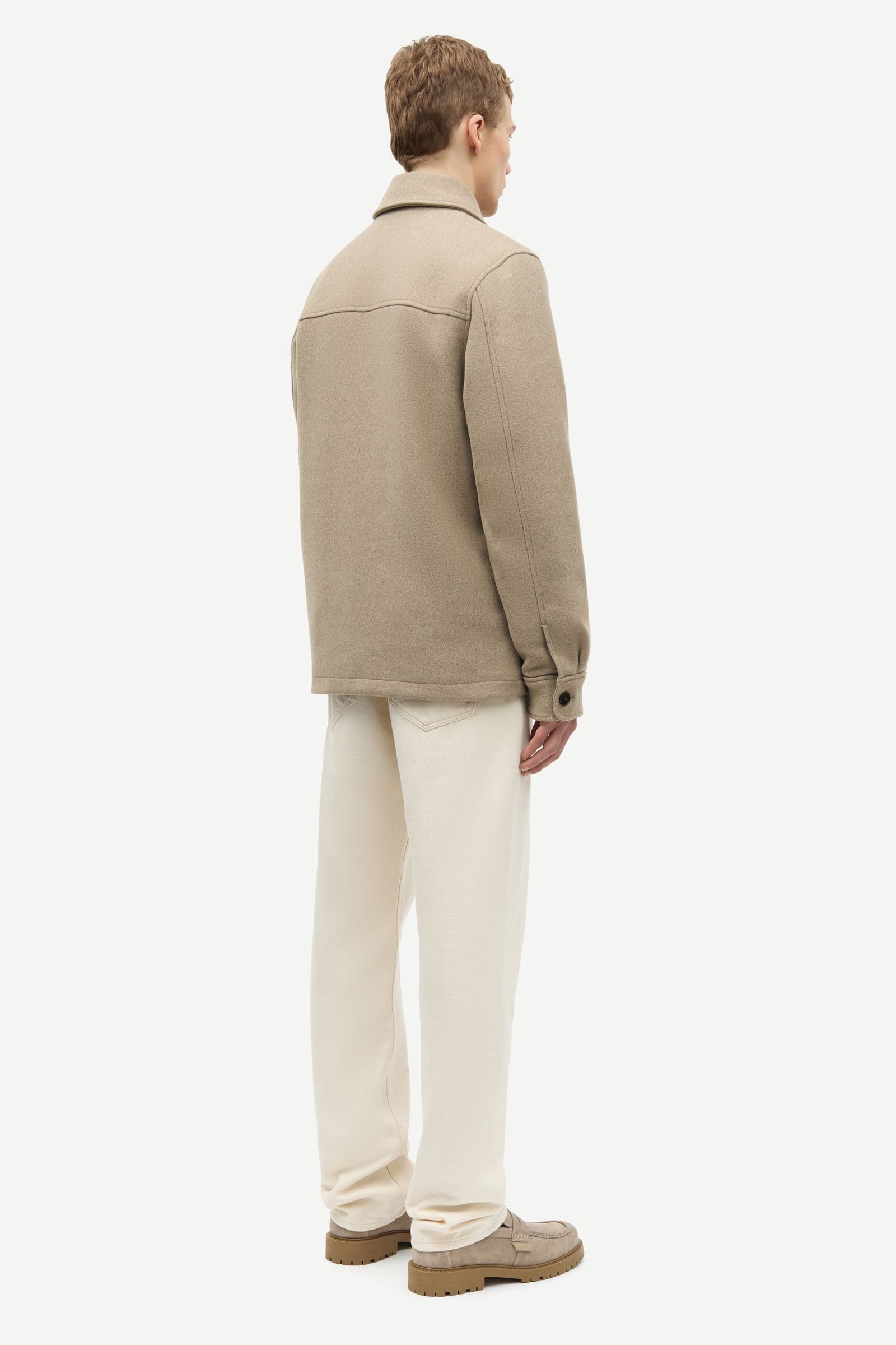 Sapally Z shirt jacket 14163 Aluminium