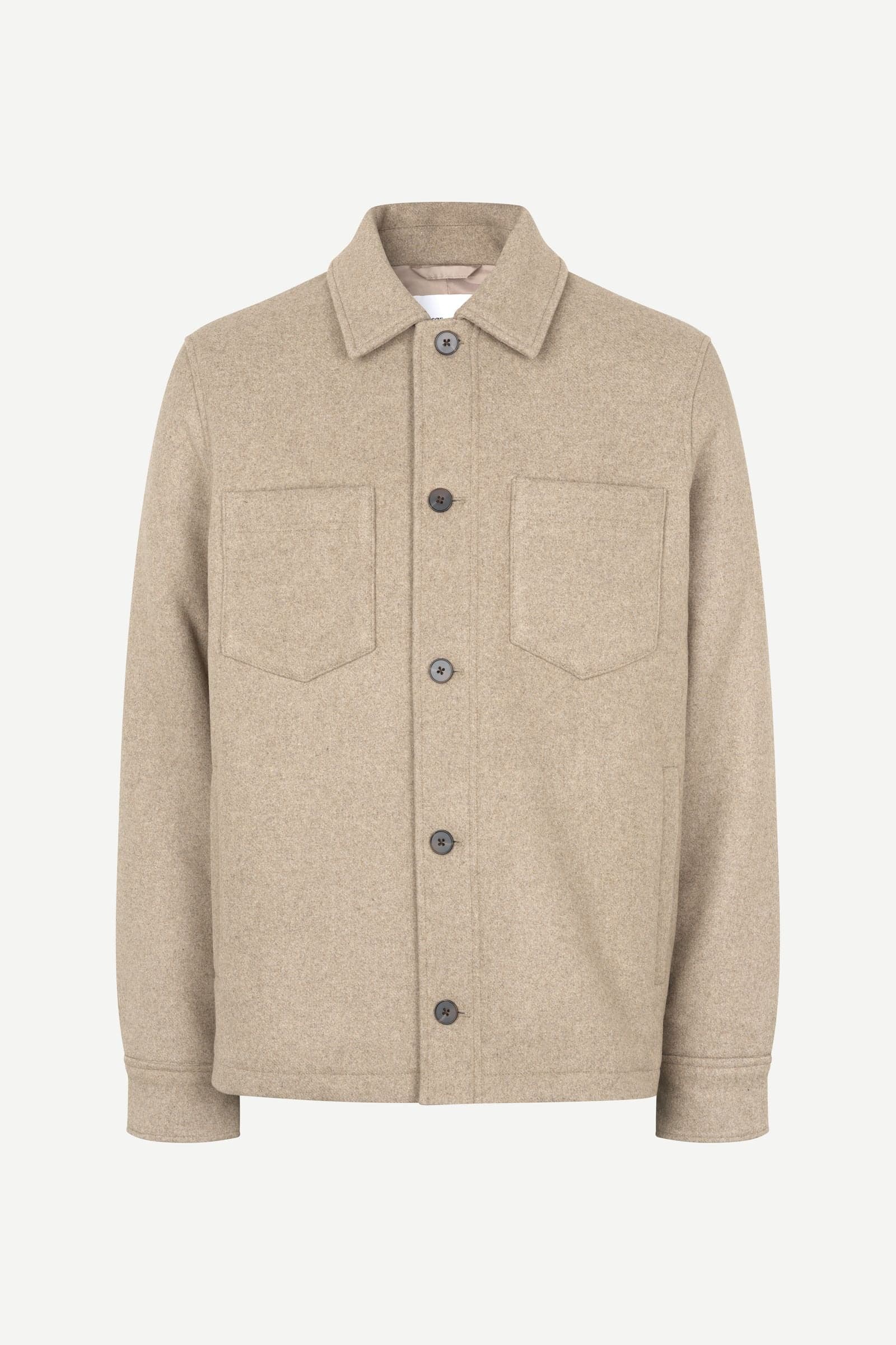 Sapally Z shirt jacket 14163 Aluminium