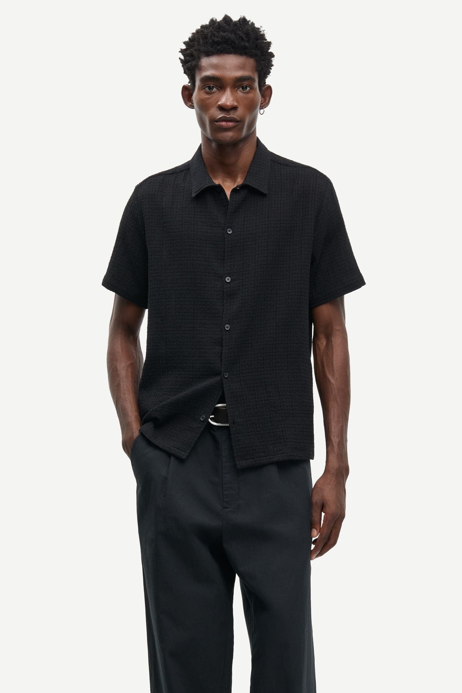 Saavan JX shirt 16066 Black